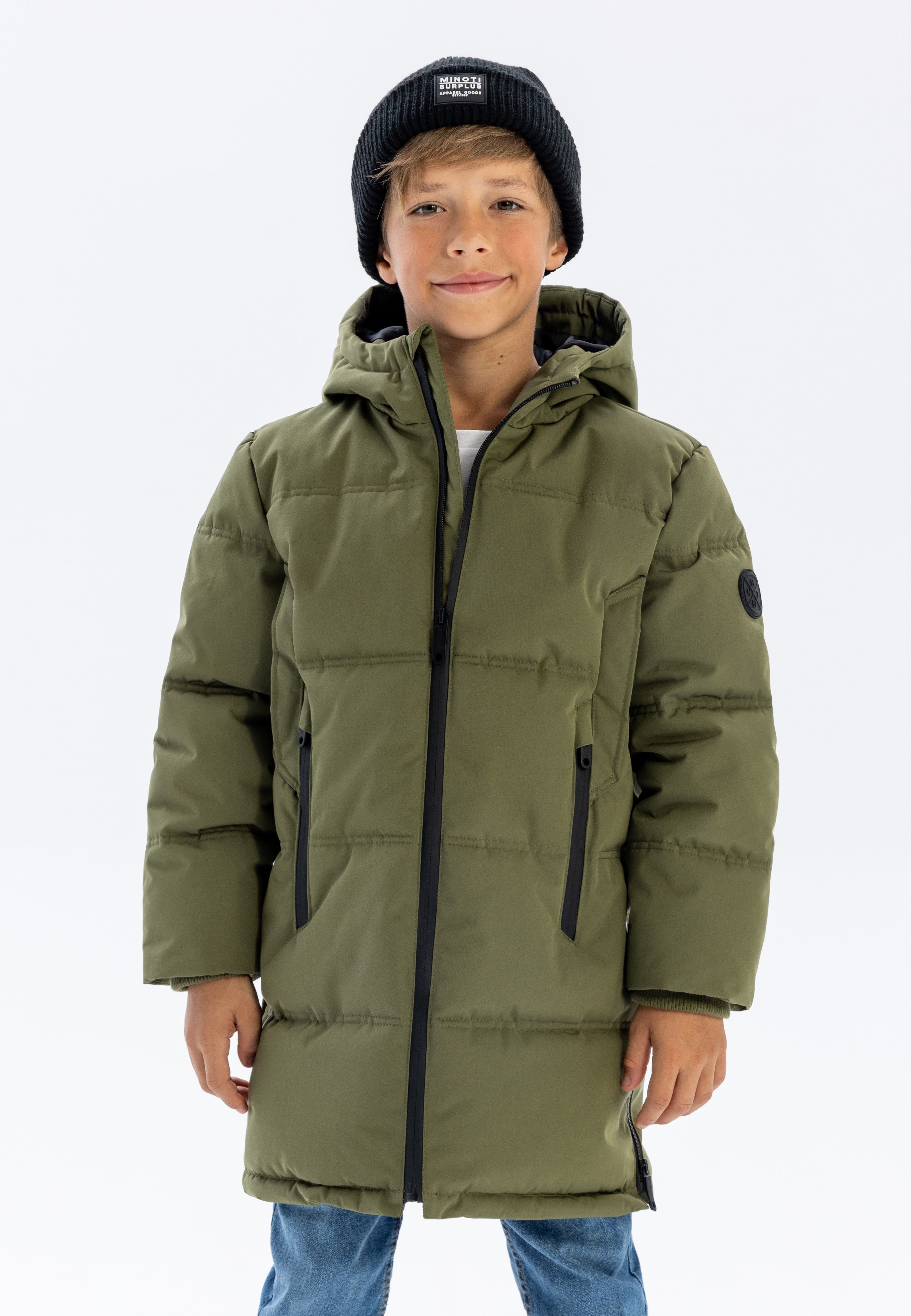 MINOTI Winterjacke Gefütterte, längere Jacke (2y-14y) günstig online kaufen