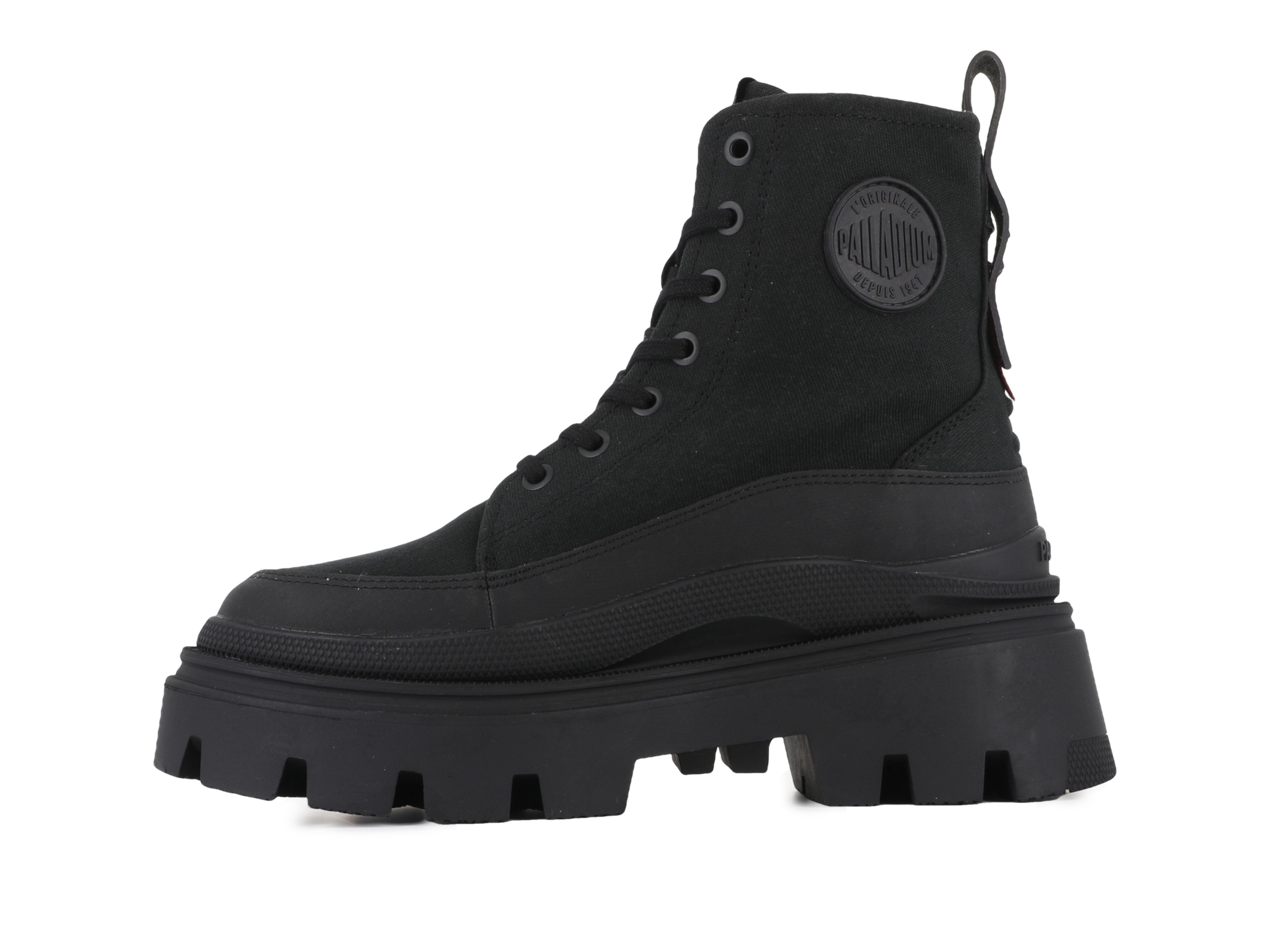 Palladium PALLASQUAD ZIP TX Schnürboots Chunky Boots, Schnürstiefel mit Pla günstig online kaufen