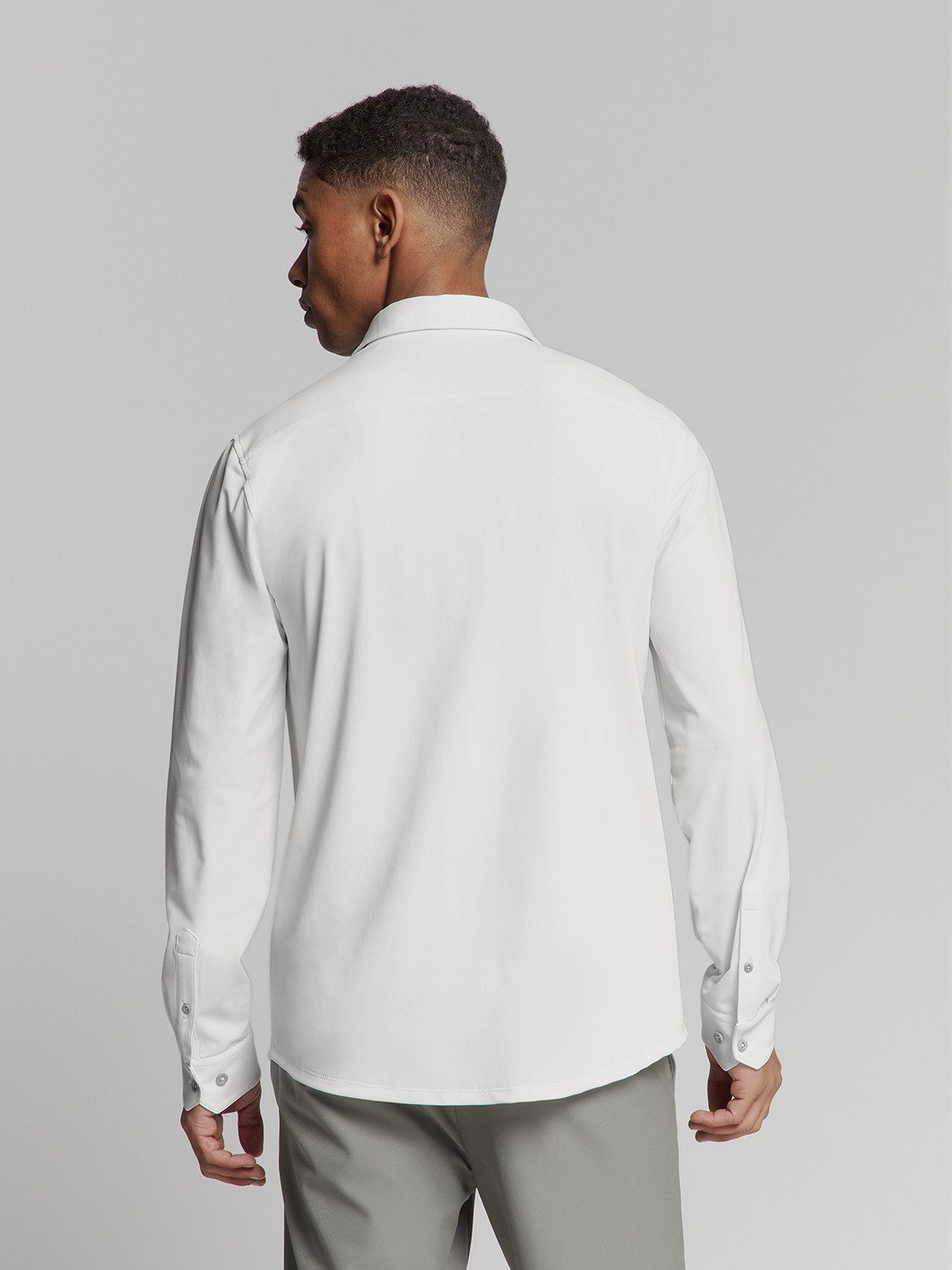 NO EXCESS Langarmhemd "No Excess Jersey-reisehemd" günstig online kaufen
