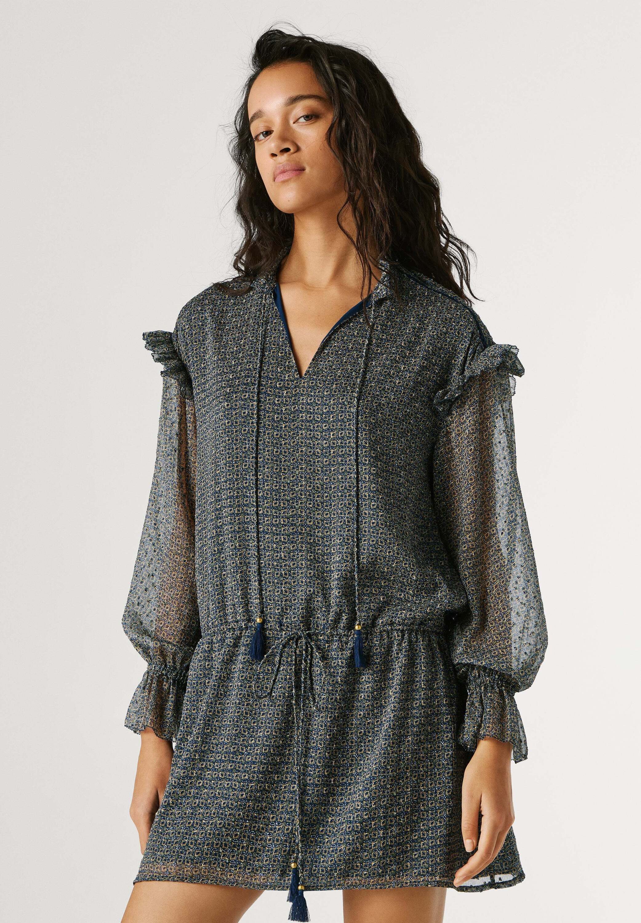 Pepe Jeans Maxikleid Kleid ALEX DRESS – Bild 4 von 5