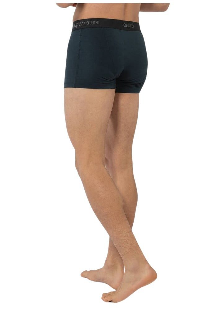 SUPER.NATURAL Boxershorts Tundra 175 - Merinowolle - Unterwäsche dunkelblau günstig online kaufen