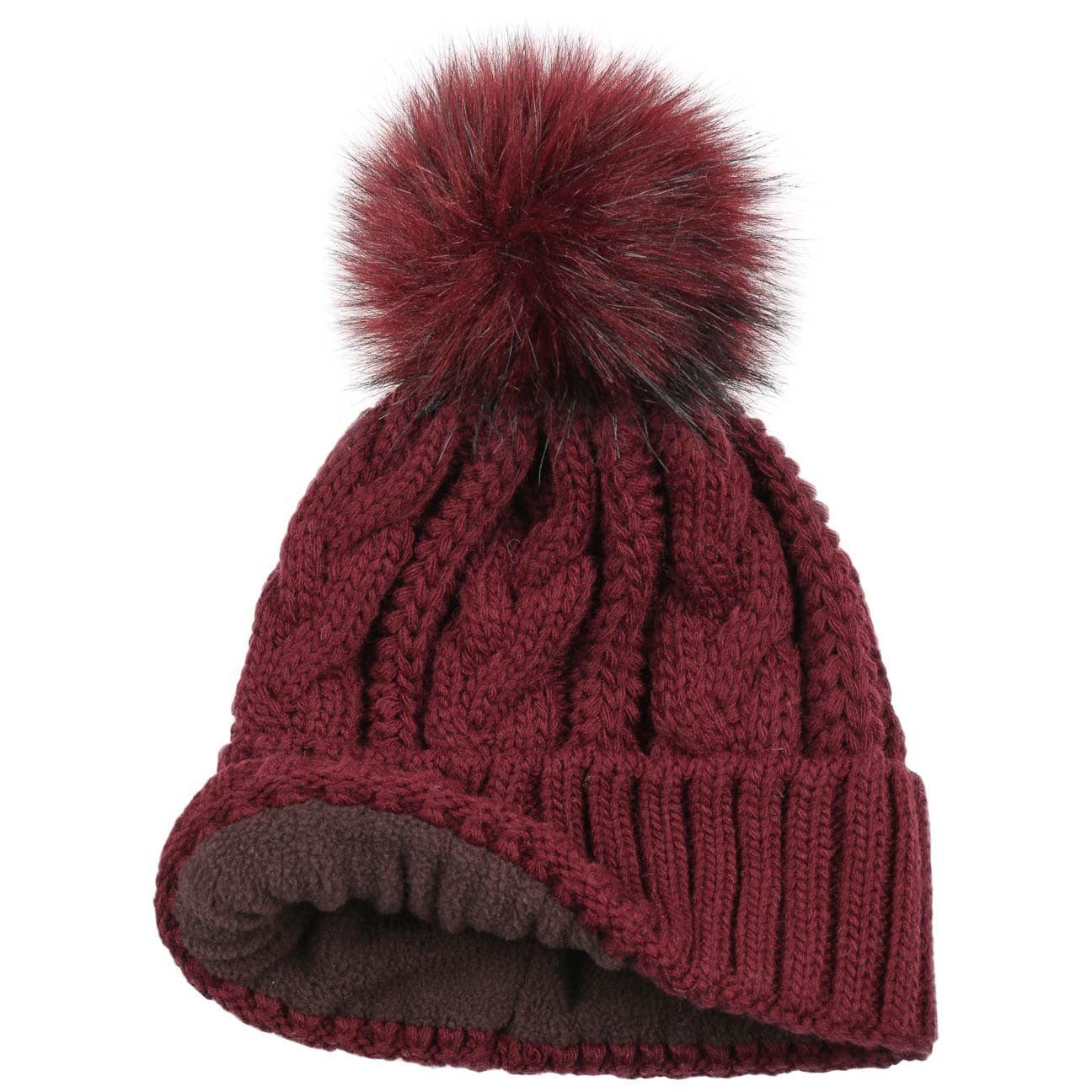 McBurn Bommelmütze (1-St) Bommelmütze mit Umschlag, günstig online kaufen