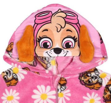 Sarcia.eu Schlafanzug Paw Patrol Skye - Rosa Kinder Fleece-Einteiler mit Kapuze, 7-8 Jahre