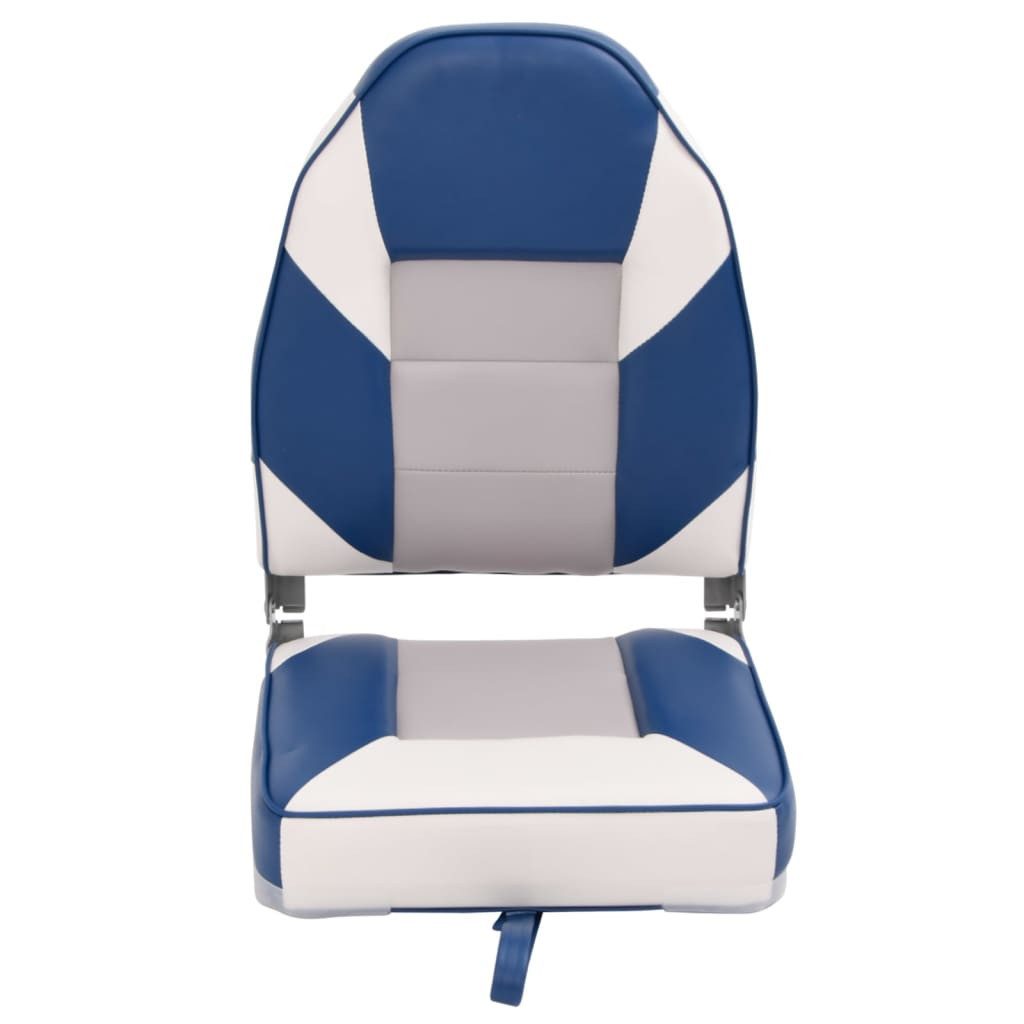 vidaXL Segelboot Bootssitz mit Hoher Rückenlehne Klappbar 39x43x58 cm, (1-St)