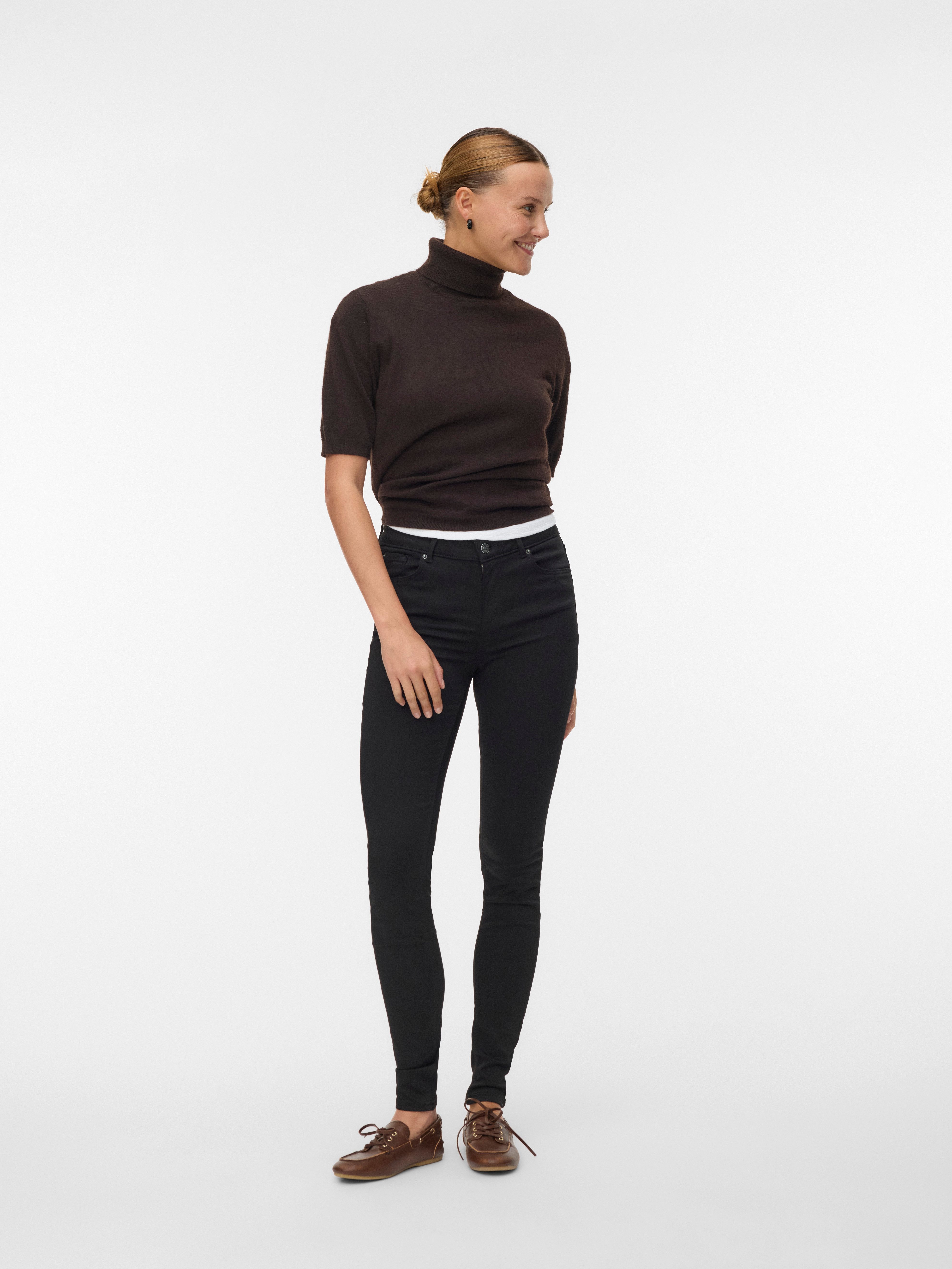 Vero Moda Skinny-fit-Jeans VMLUX NW SUPER S JEANS aus extra weicher Modal Qualität