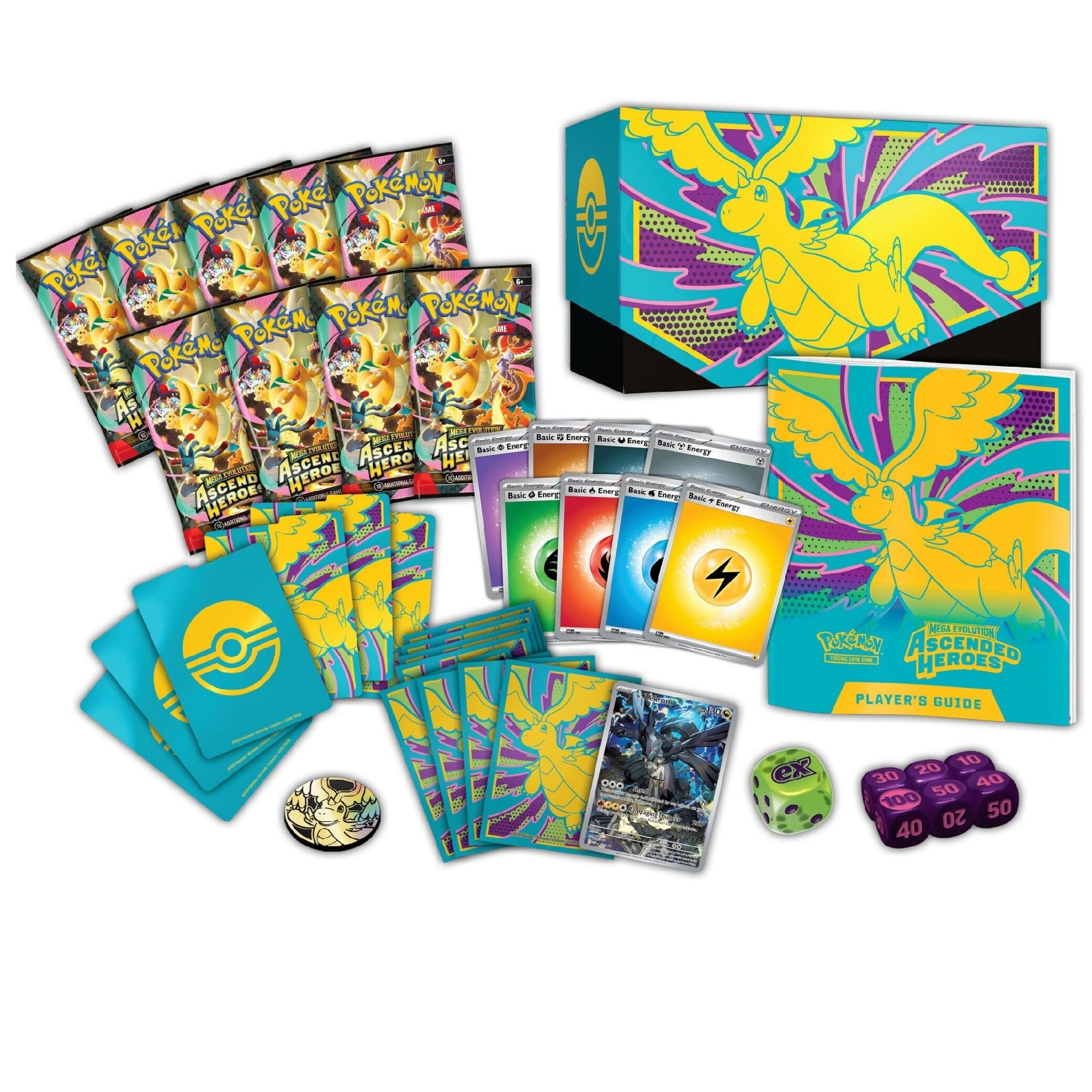 The Pokémon Company International Sammelkarte Pokemon Ascended Heroes Elite Trainer Box Englisch