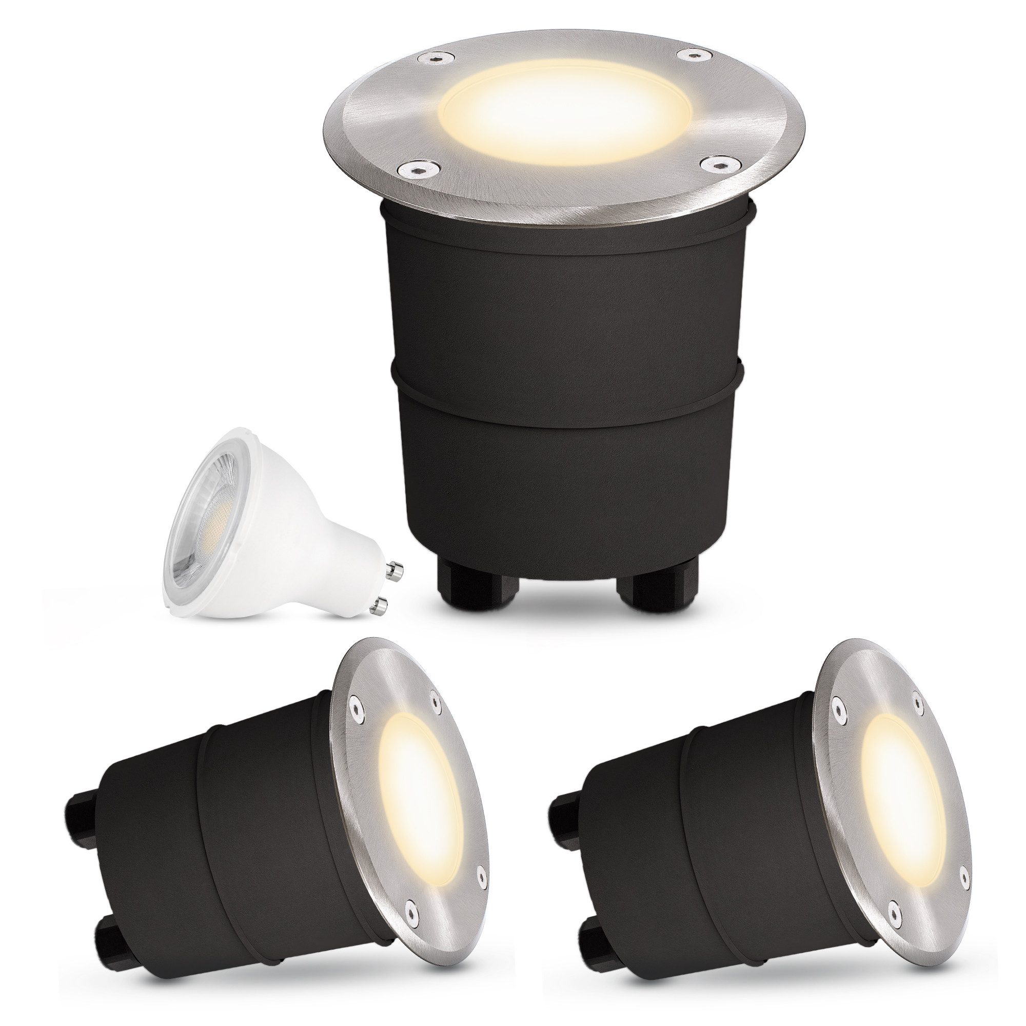 SSC-LUXon LED Gartenstrahler Bodeneinbaustrahler MARNE in günstig online kaufen
