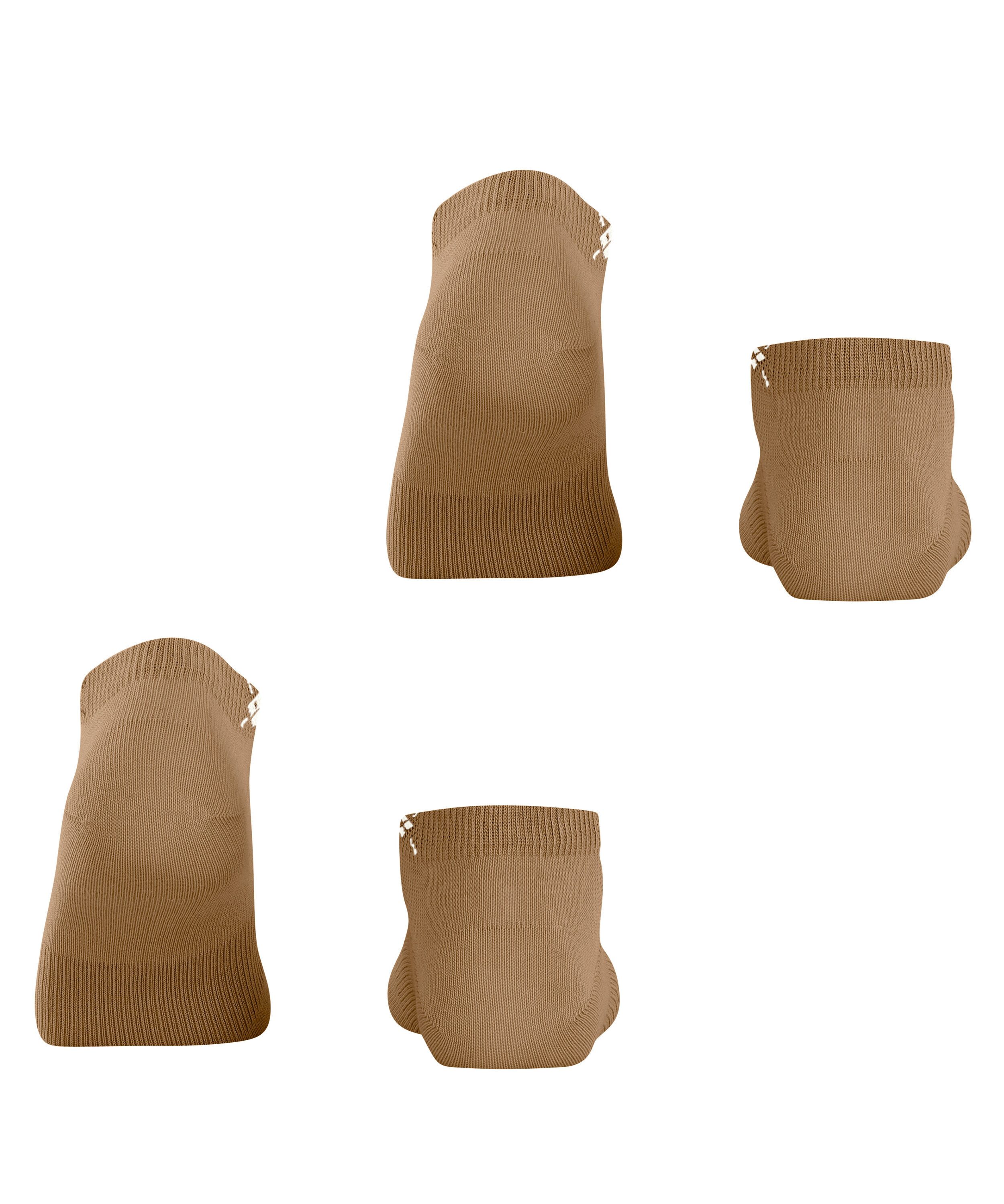 Burlington Sneakersocken Burlington Everyday 2-Pack Damen (2-Paar) aus weicher gekämmter Baumwolle