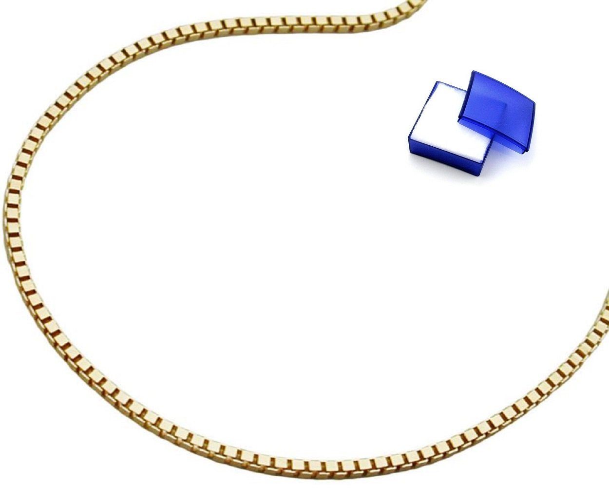 unbespielt Goldkette »Sehr dünne Halskette 0,7 mm Venezianerkette 9 Karat  Gold 42 cm lang inklusive Schmuckbox«, Goldschmuck für Damen und Herren  online kaufen | OTTO