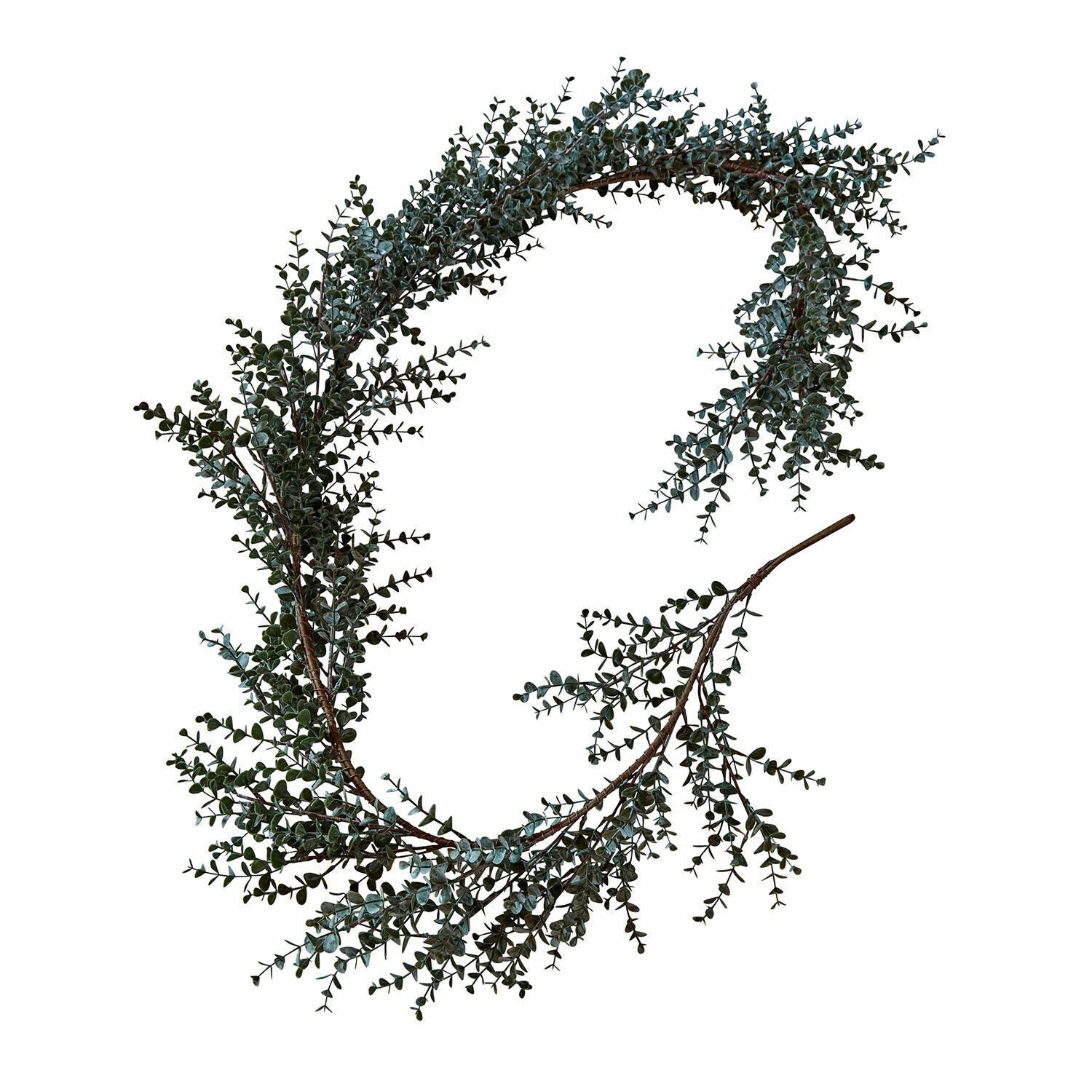 Kunstgirlande Girlande Valerie grün/braun, Mirabeau, Höhe 0 cm
