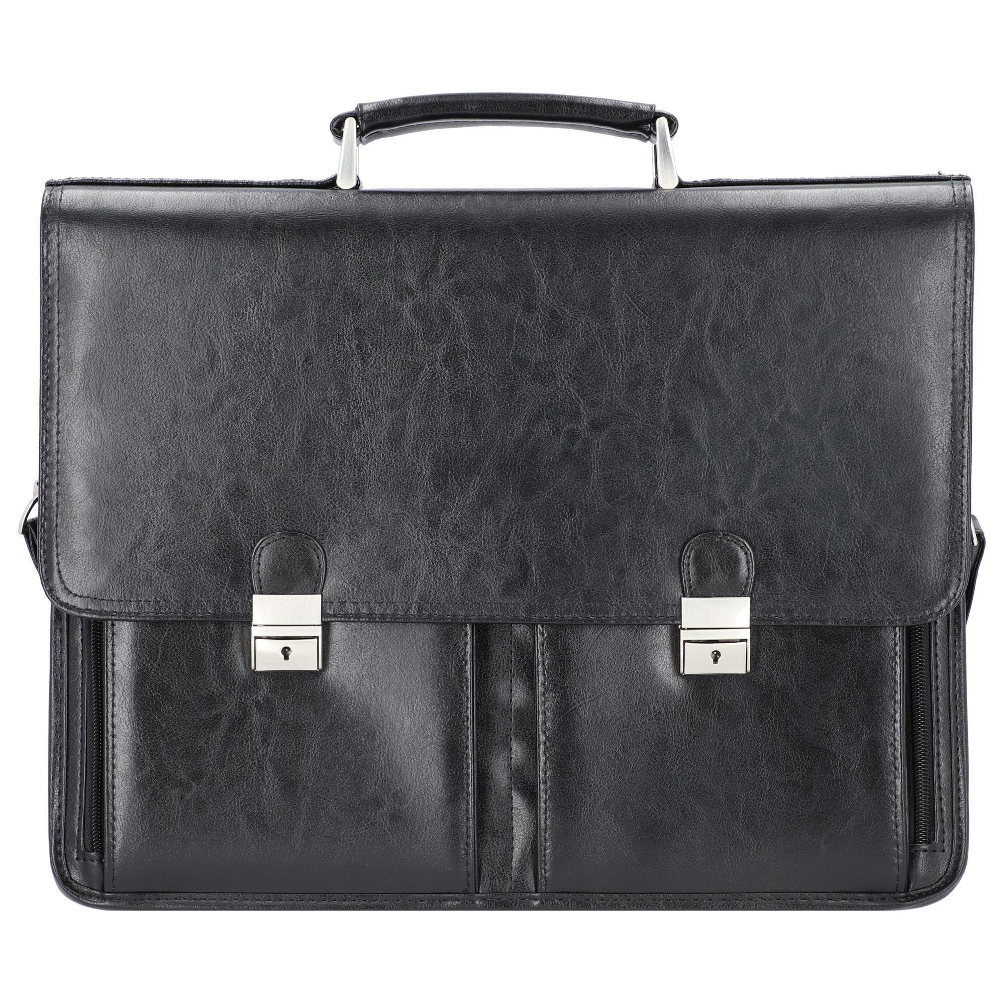 Alassio® Aktentasche Veneto, Leder