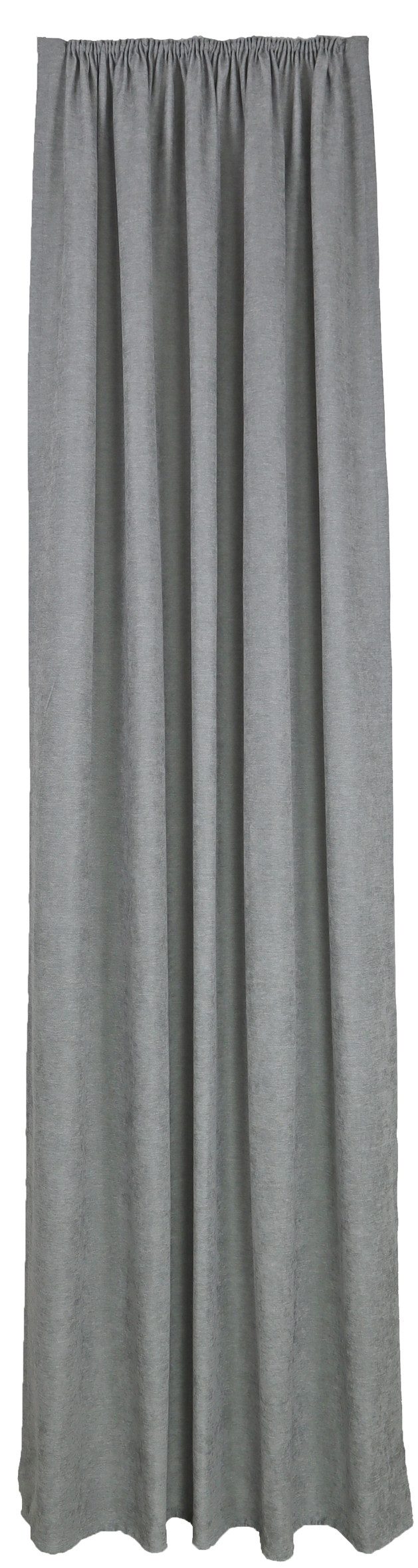 EXPERIENCE Verdunkelungsvorhang Thermovorhang 140x245 cm Grau Kräuselband Verdunkelung 4083, blickdicht, Thermovorhang