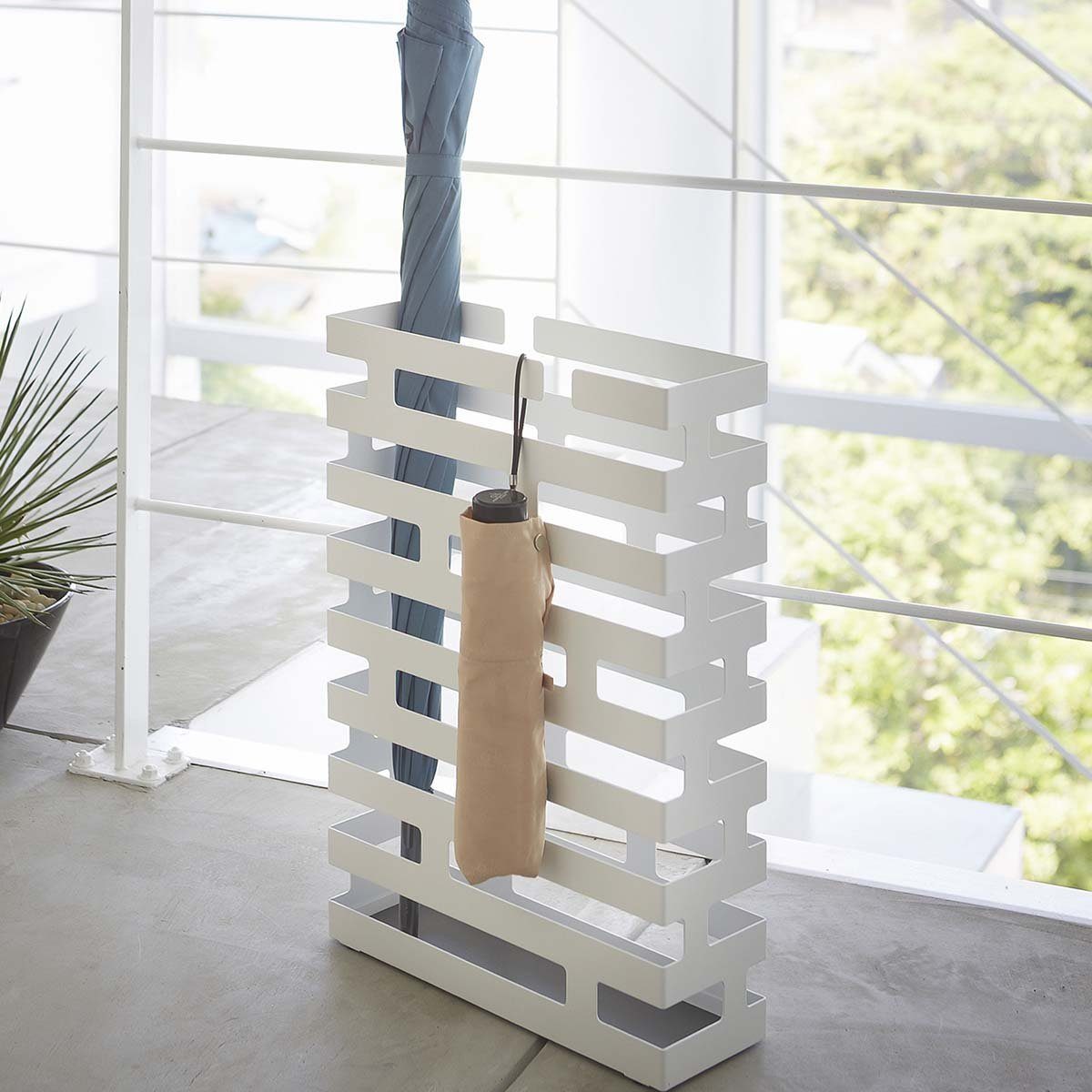 Yamazaki Schirmständer "Brick" Design rechteckig schmal, für Regenschirm, R günstig online kaufen