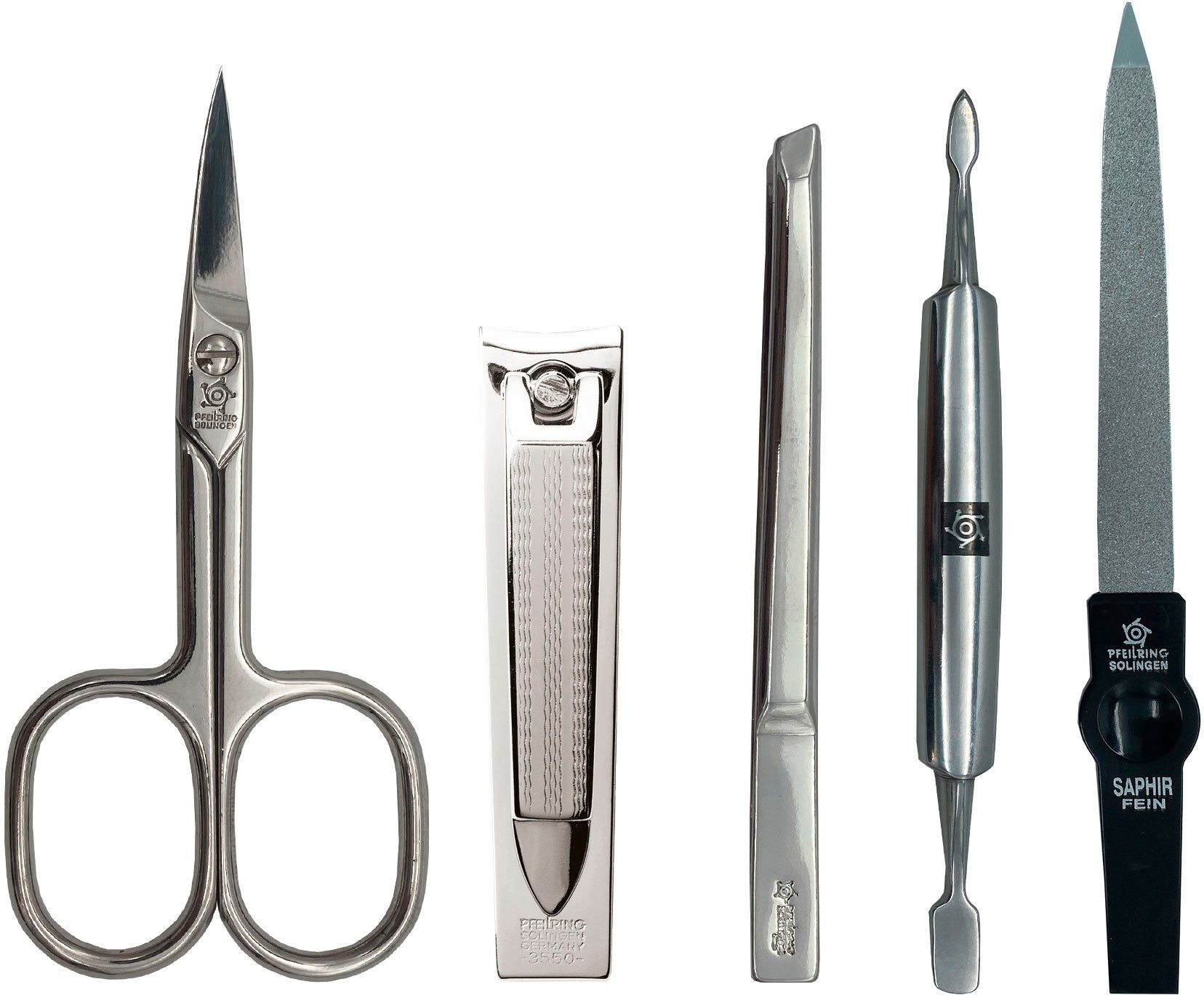 PFEILRING Maniküre-Etui, 5 tlg., Nappaleder günstig online kaufen