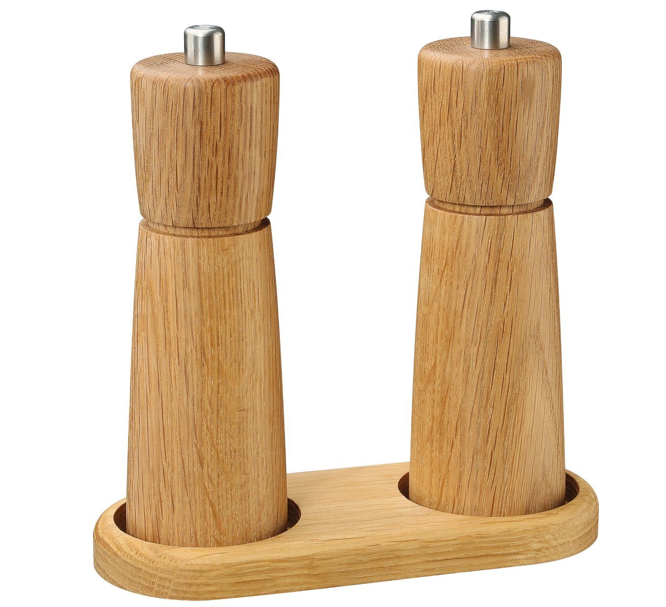 ZASSENHAUS Mühlenuntersetzer Mühlenuntersetzer Eichenholz 16 cm