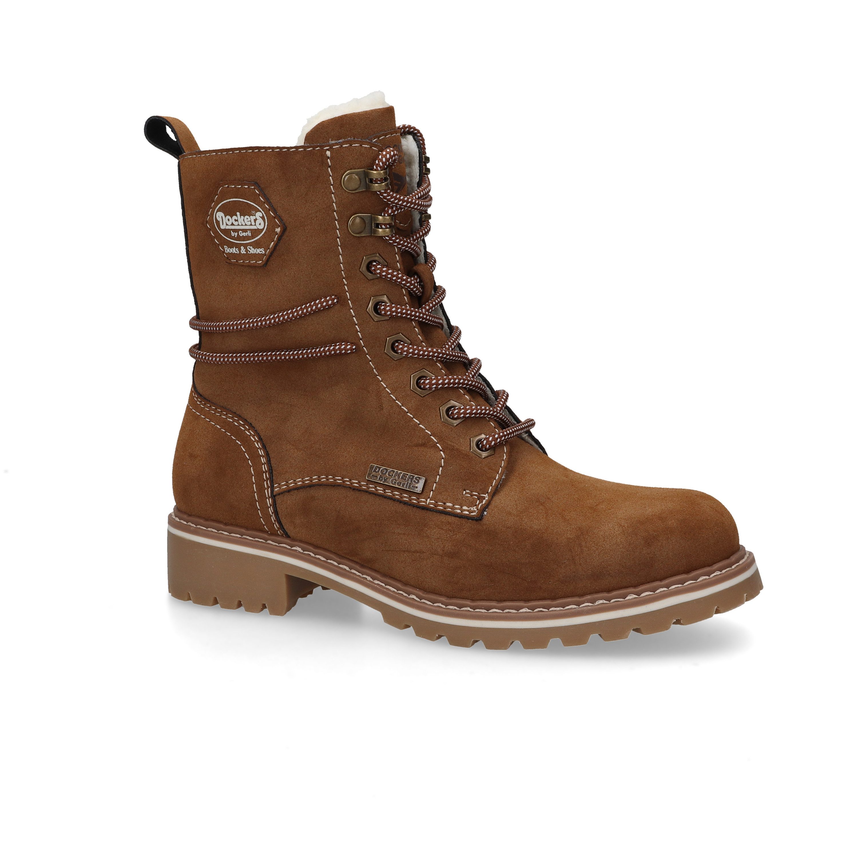 Dockers by Gerli Сапогиette Schnürboots mit modischer Schnürung