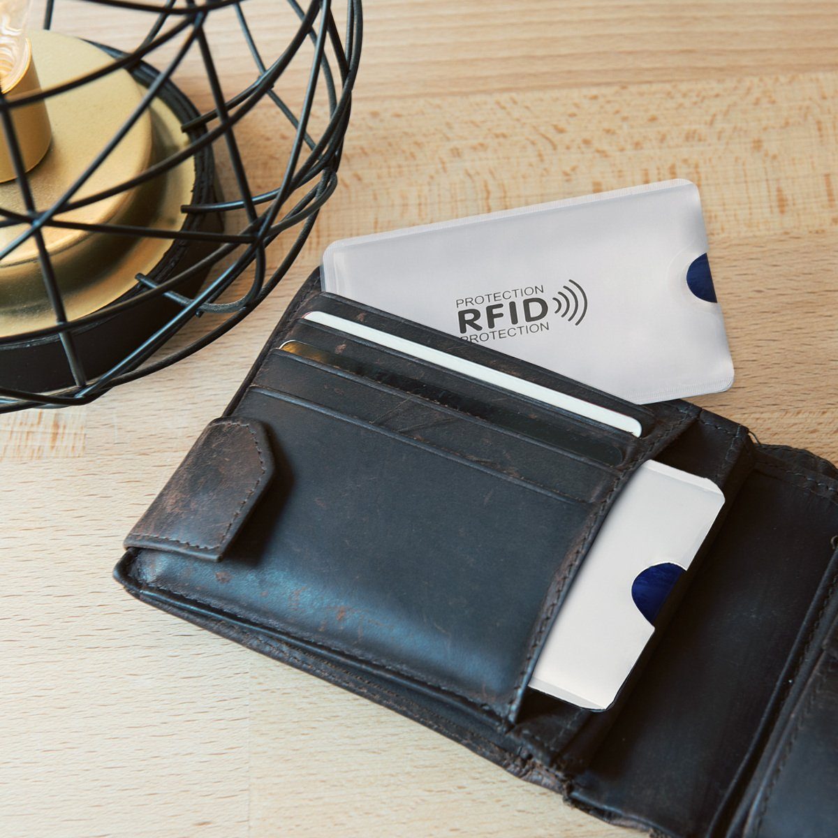 kwmobile Etui 5x Kreditkarten Karten Hülle günstig online kaufen