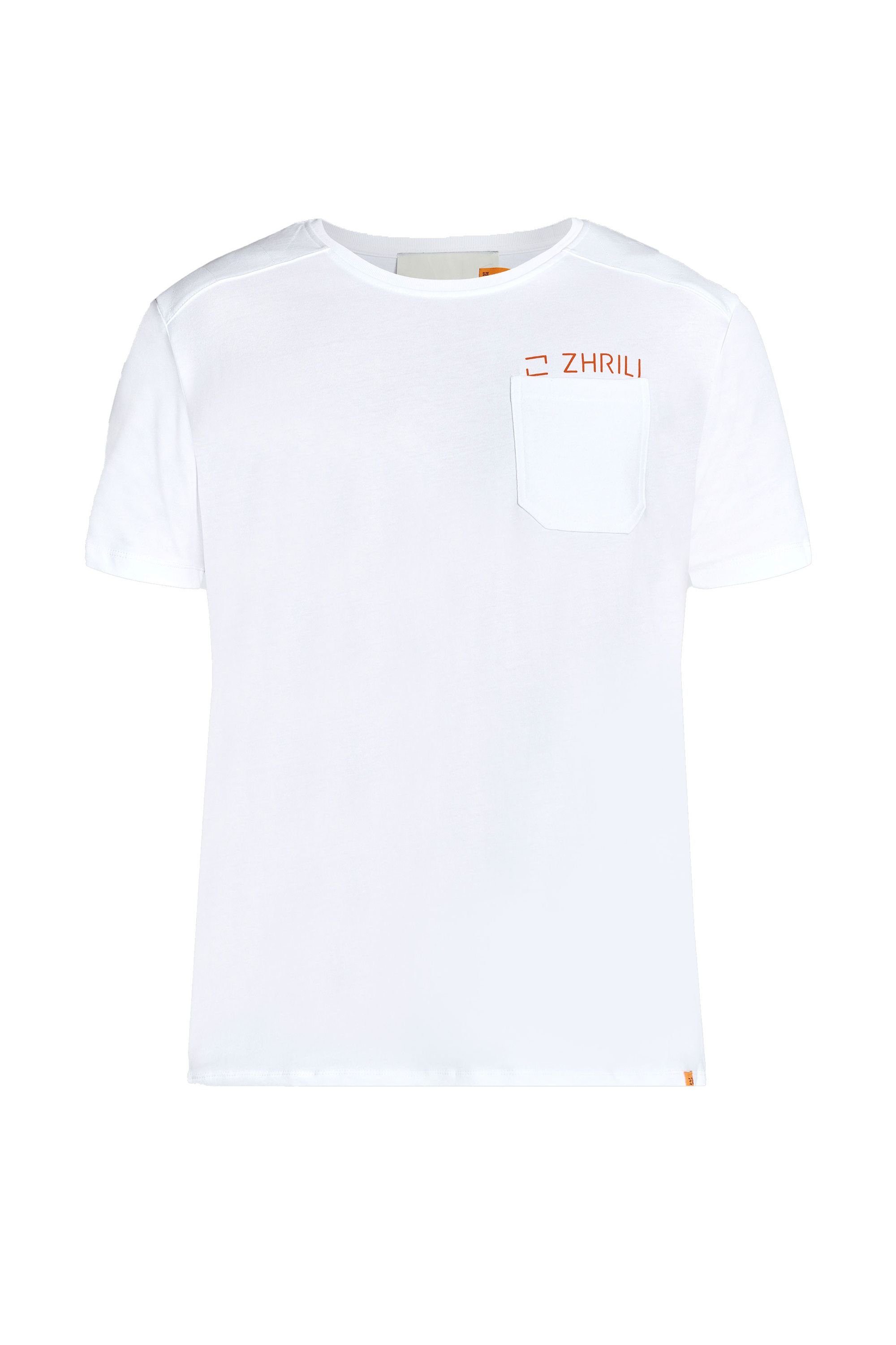 Zhrill Longshirt T-Shirt SANDRO White (0-tlg)