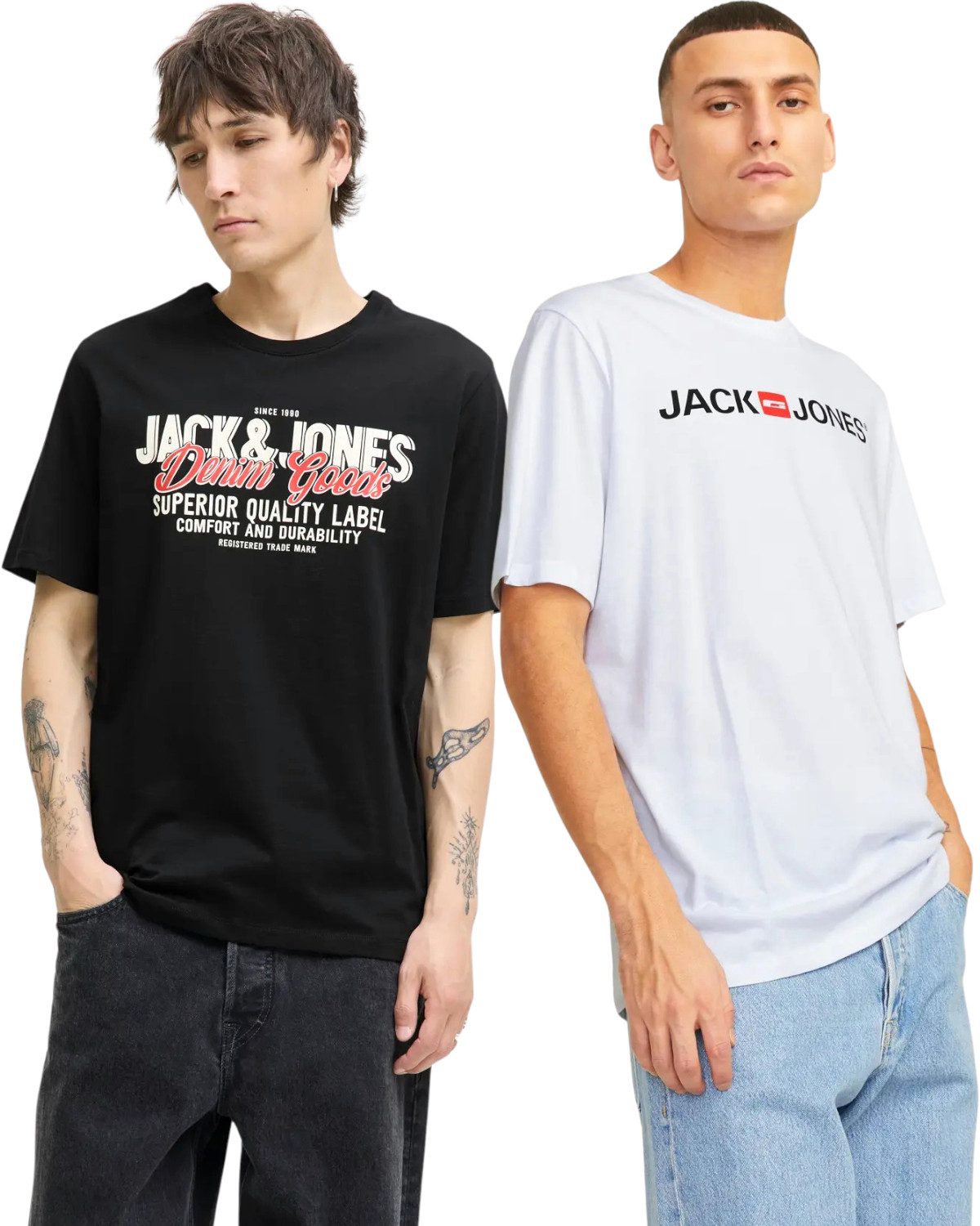 Jack & Jones Print-Shirt (Spar Set, günstig online kaufen