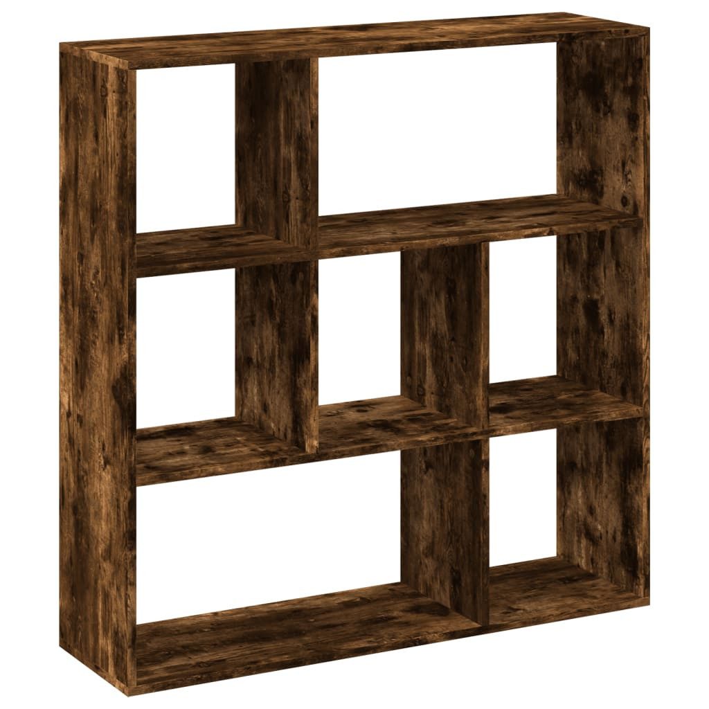 vidaXL Bücherregal Raumteiler-Bücherregal Räuchereiche 102x29x103,5 cm, günstig online kaufen