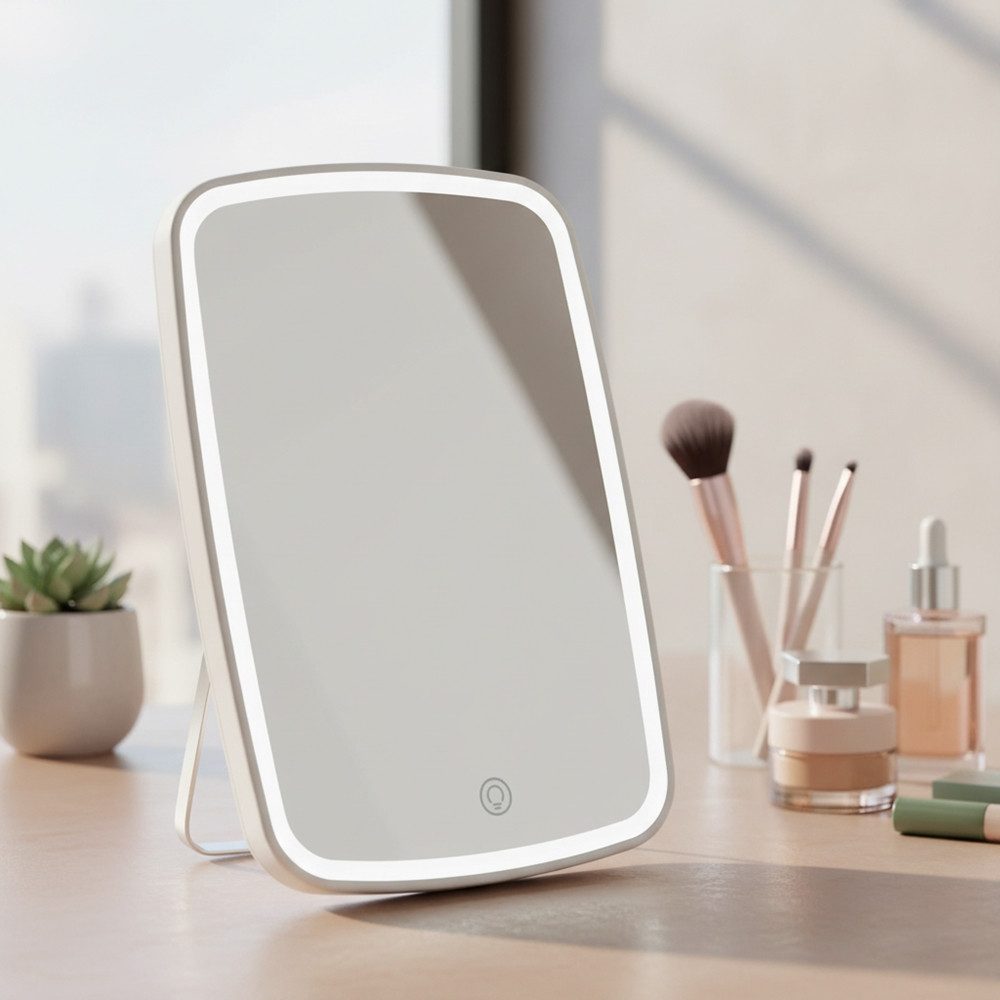 Mucola Schminkspiegel Schminkspiegel Kosmetikspiegel Make-up LED 7 Fach Ver günstig online kaufen