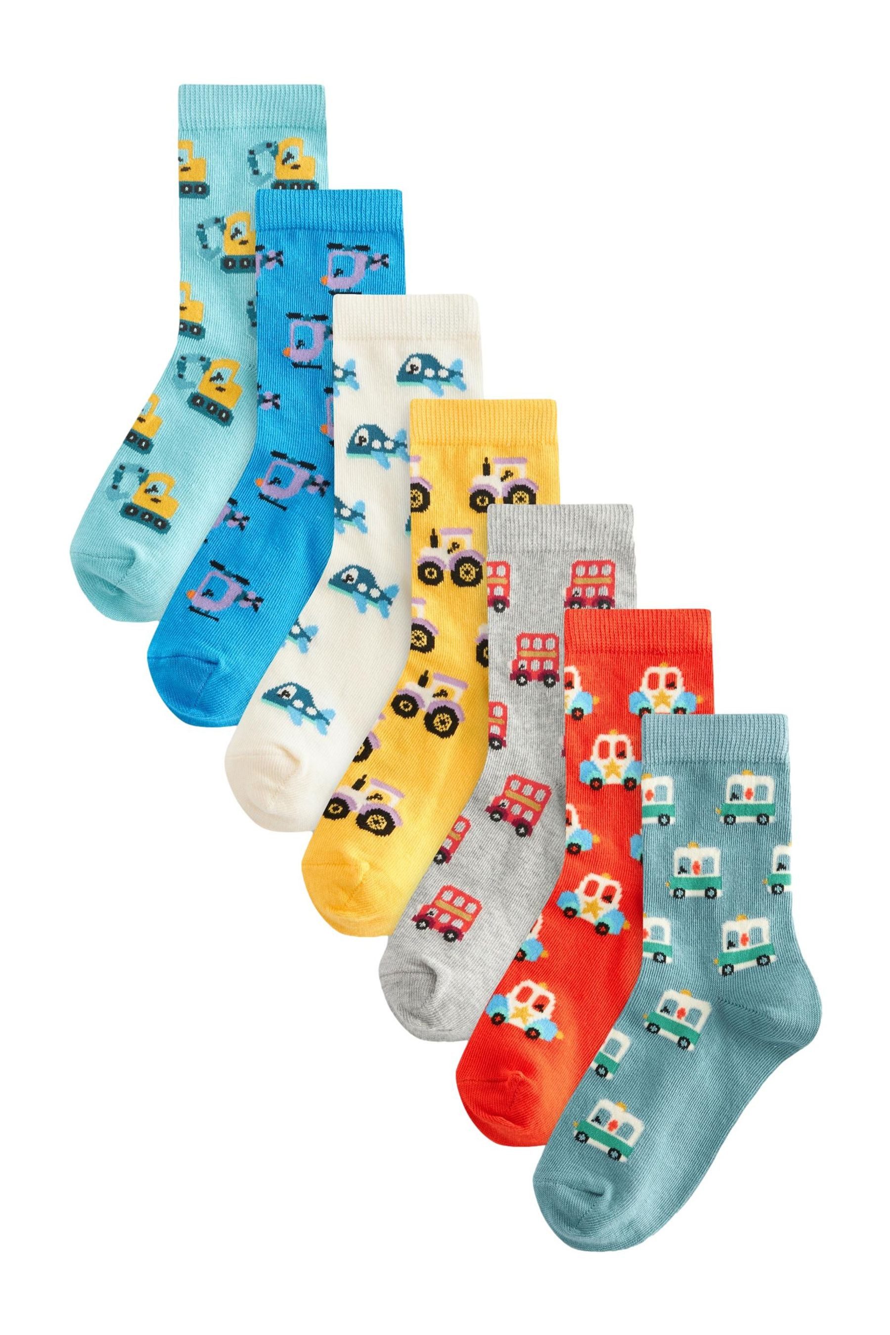 Next Kurzsocken Socken mit hohem Baumwollanteil, 7er-Pack (7-Paar)