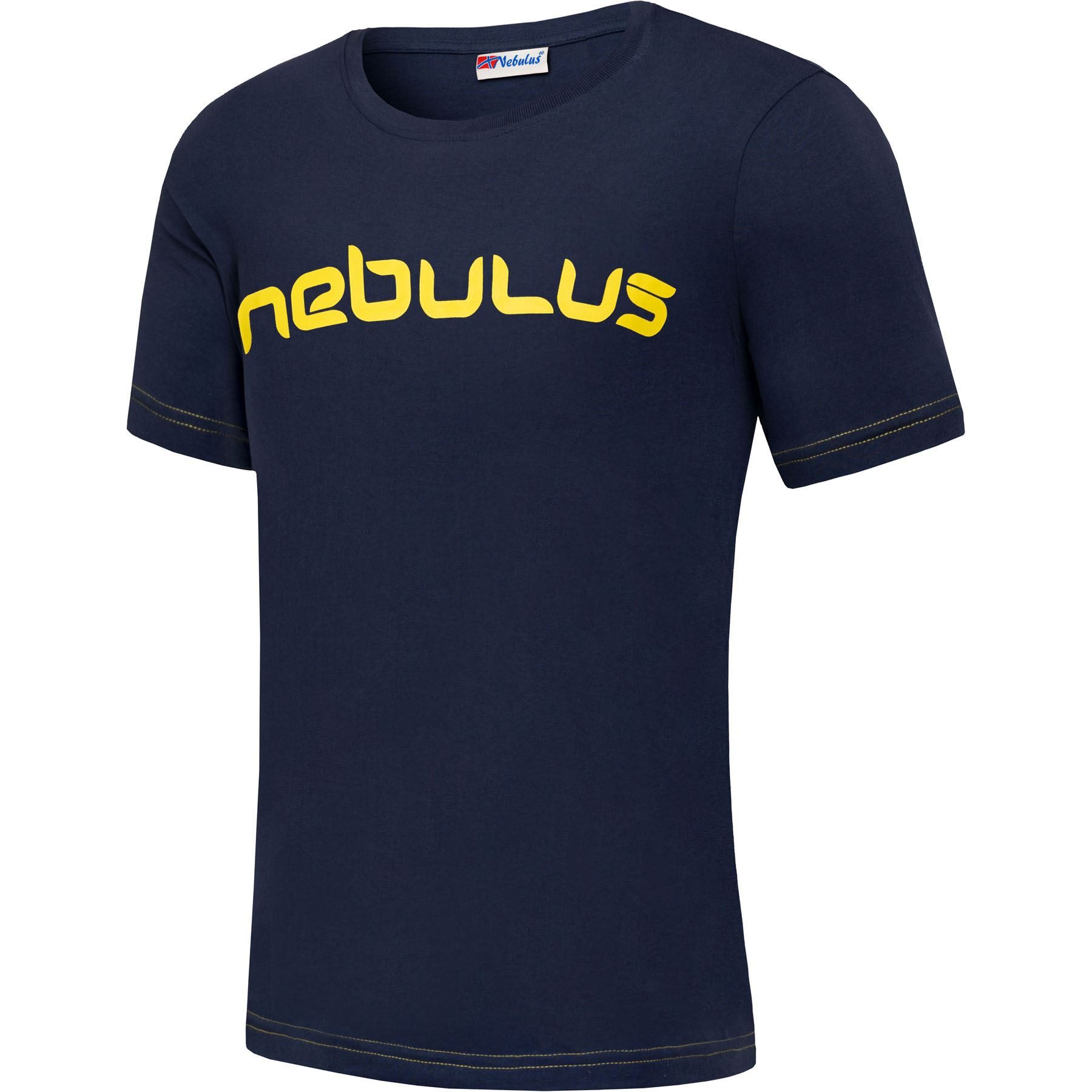 T-Shirt LEOS, P5635 - Herren, navy-gelb, XL