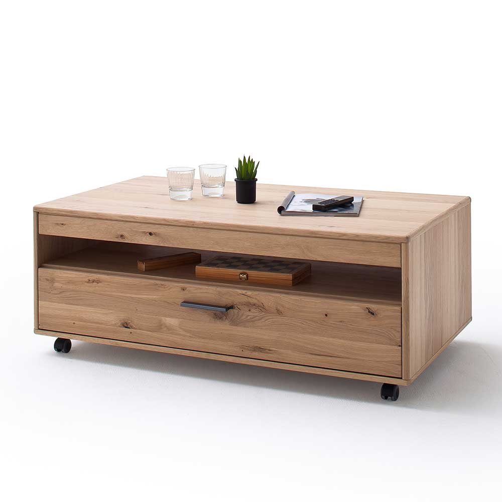Pharao24 Couchtisch Evizia, aus Massivholz