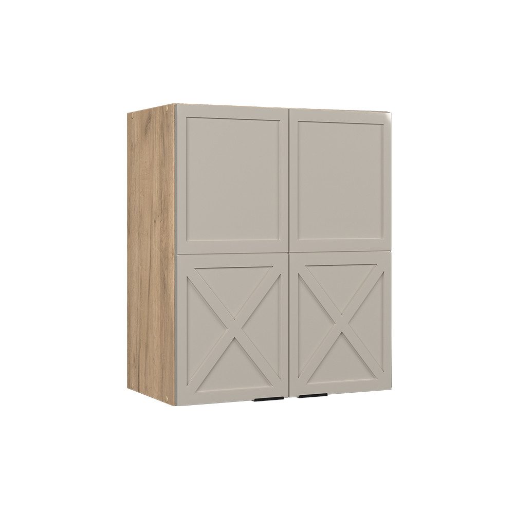 Vicco Hängeschrank Fame-Line, GrauBeige/Goldkraft Eiche, 60 günstig online kaufen