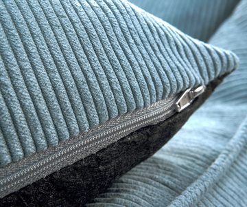 FAVRE Tierbett Hundebett Lucky mit abnehmbarem, waschbarem Cord-Bezug, 100% Polyester, verschiedene Größen, Gratis Kopfkissen