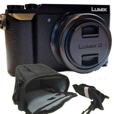 Panasonic Panasonic Lumix GX80+3,5-5,6/12-32 mm schwarz Set inklusive Tasche Kompaktkamera