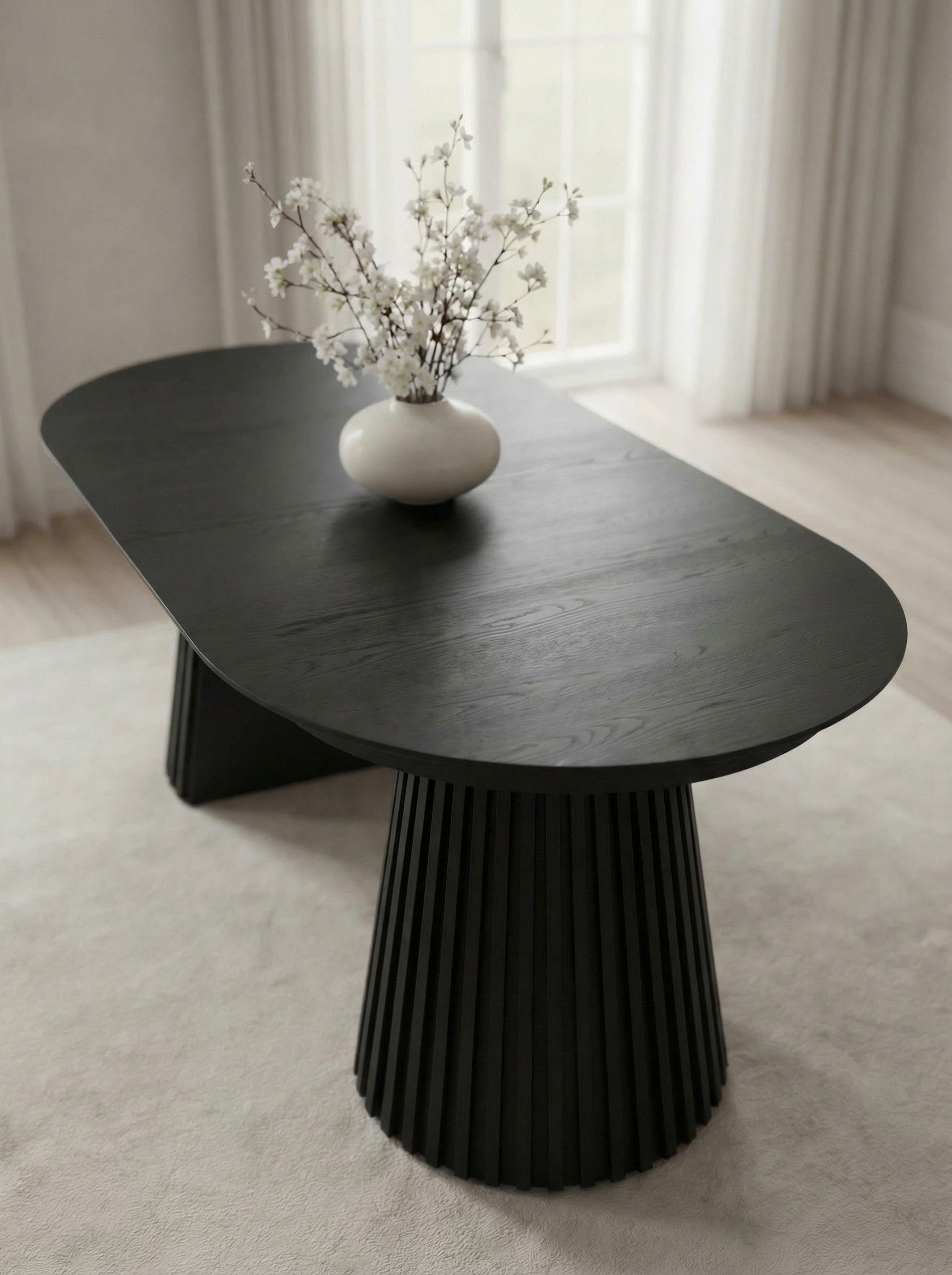 faee Esstisch Lagom, ausziehbar ca. 210 cm, inkl. 2 Einlegeplatten, Lamelle günstig online kaufen