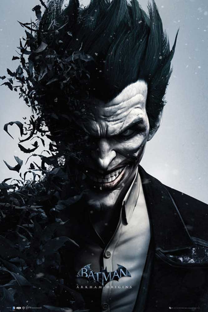 Poster Batman - Poster - Arkham Origins - Joker Bats