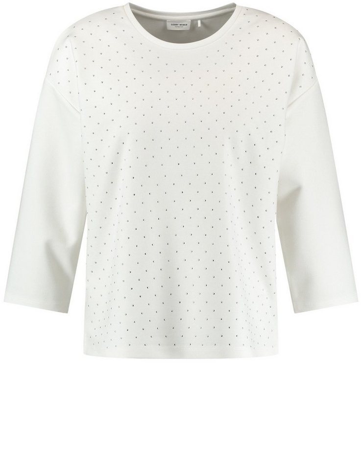 GERRY WEBER 3/4-Arm-Shirt 3/4 Arm Shirt mit Perlendekor