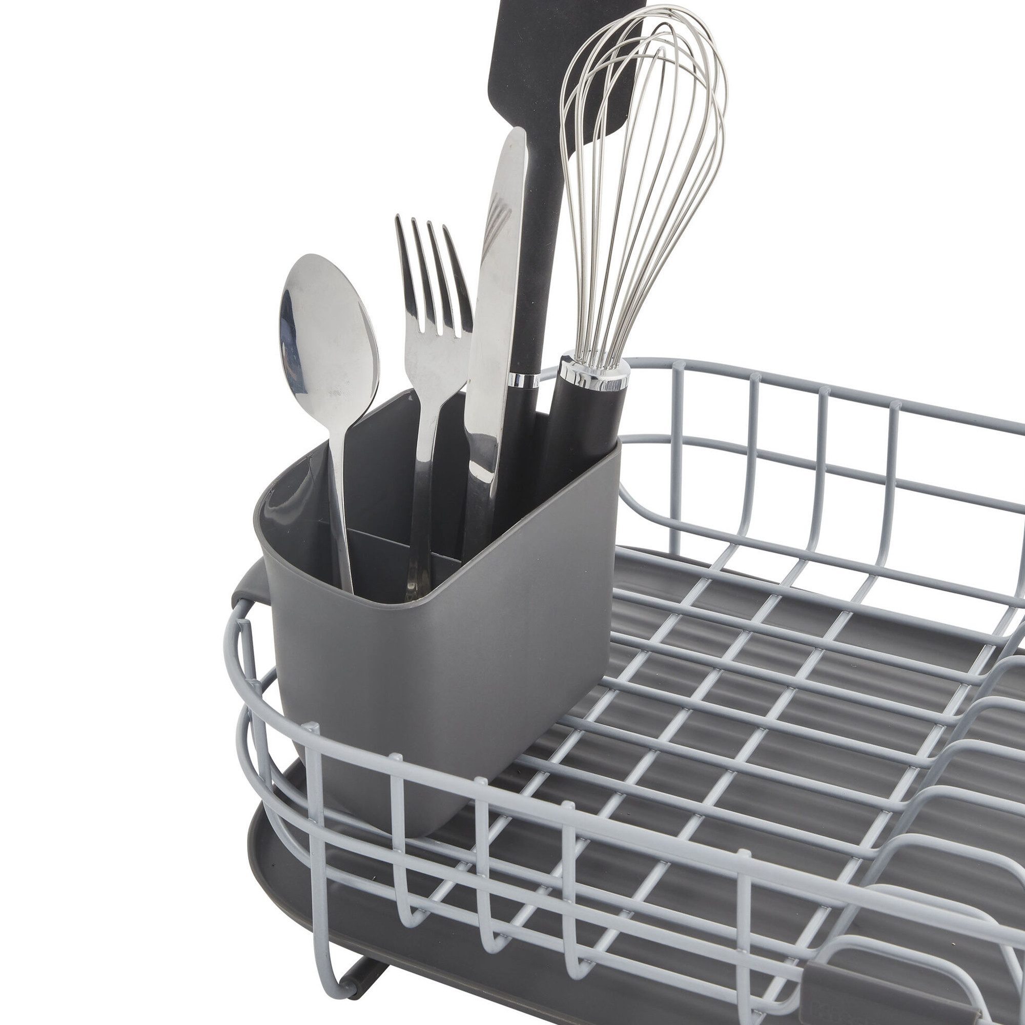 KitchenAid Geschirrständer KEG197OSGR, Platzsparender Geschirrtrockner, ideal für kleinere Spülbecken.