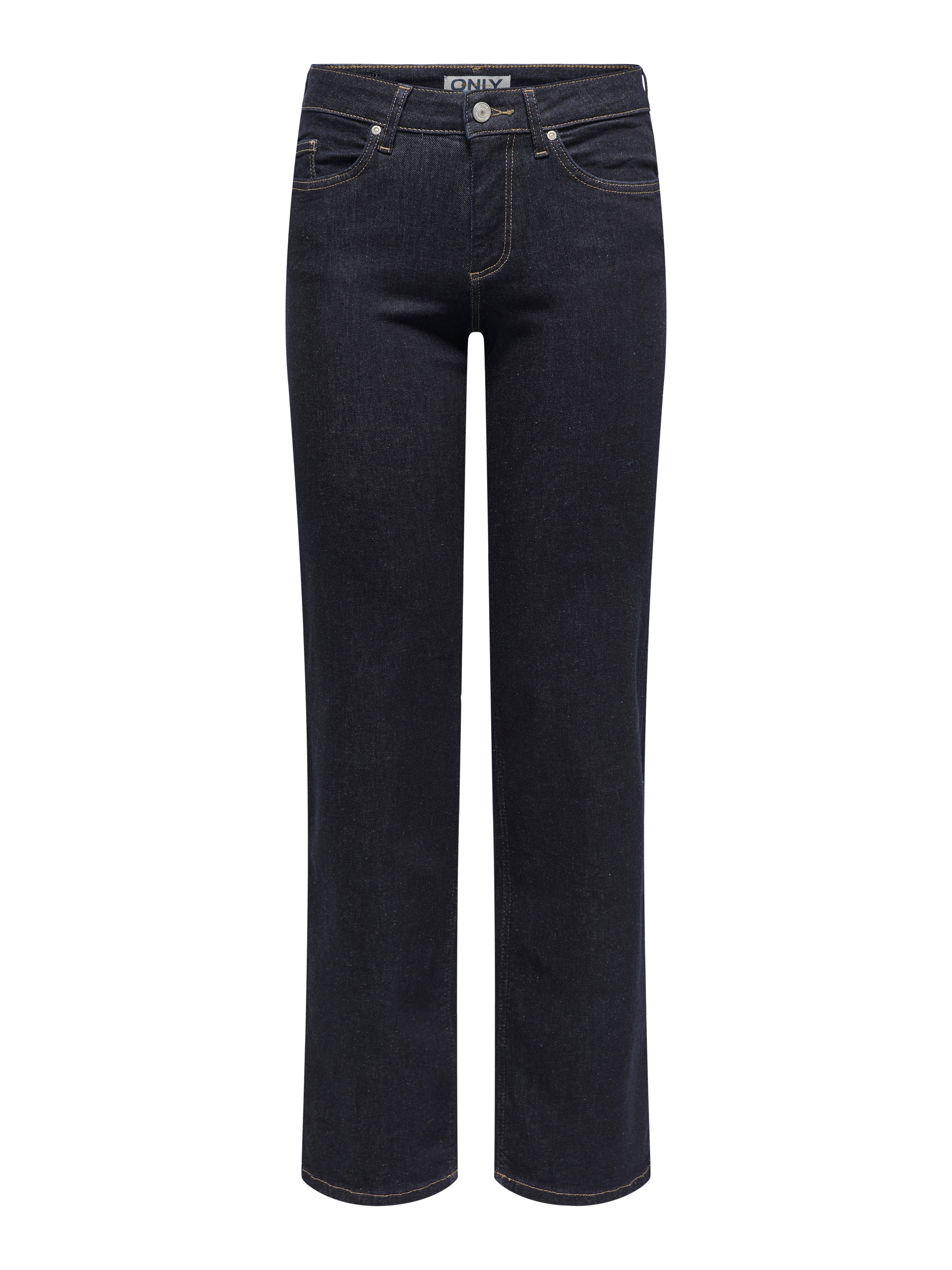 ONLY Straight-Jeans ONLBLUSH MID STRAIGHT DNM TAI774 NOOS Baumwollmischung