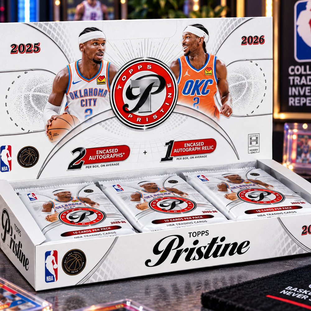 Topps Sammelkarte 2025 Topps Pristine Basketball Hobby Box Englisch