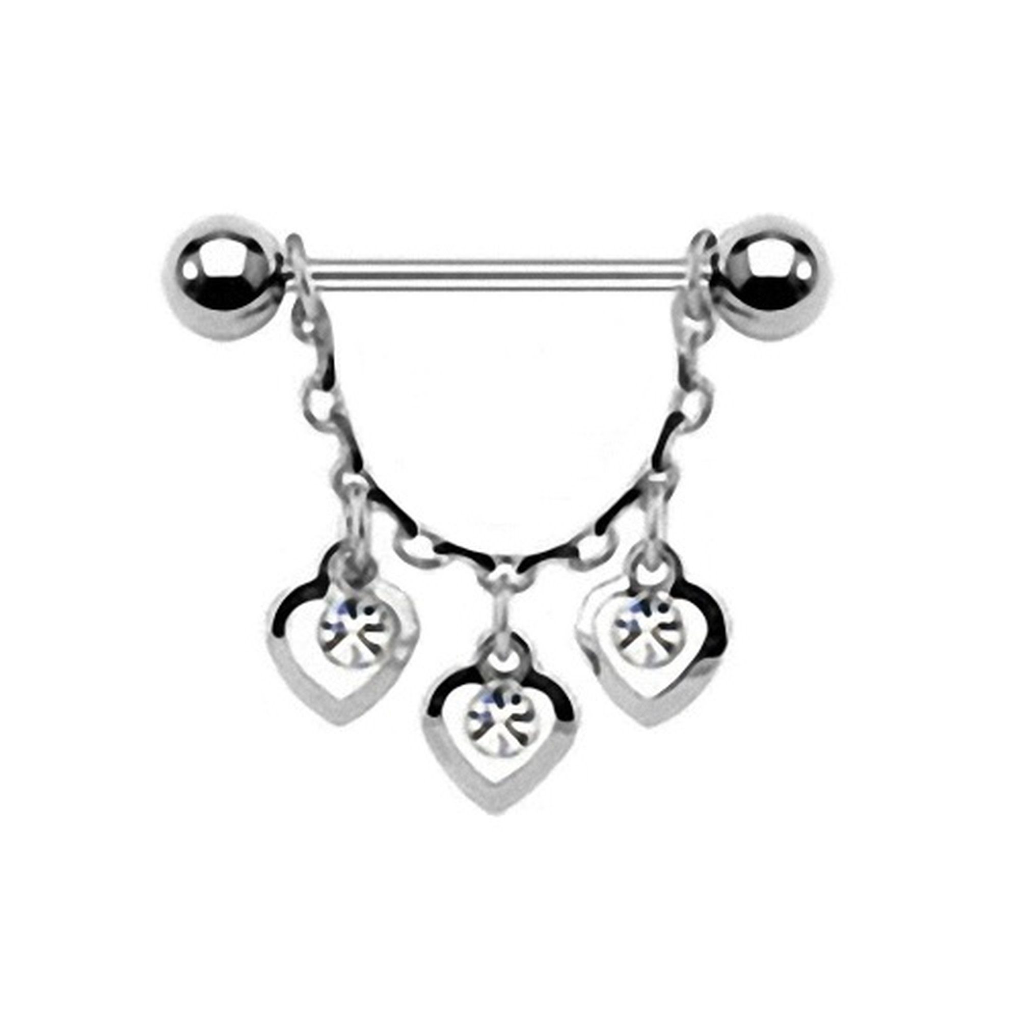 Taffstyle Intimpiercing Intim Piercing Brust Herz günstig online kaufen