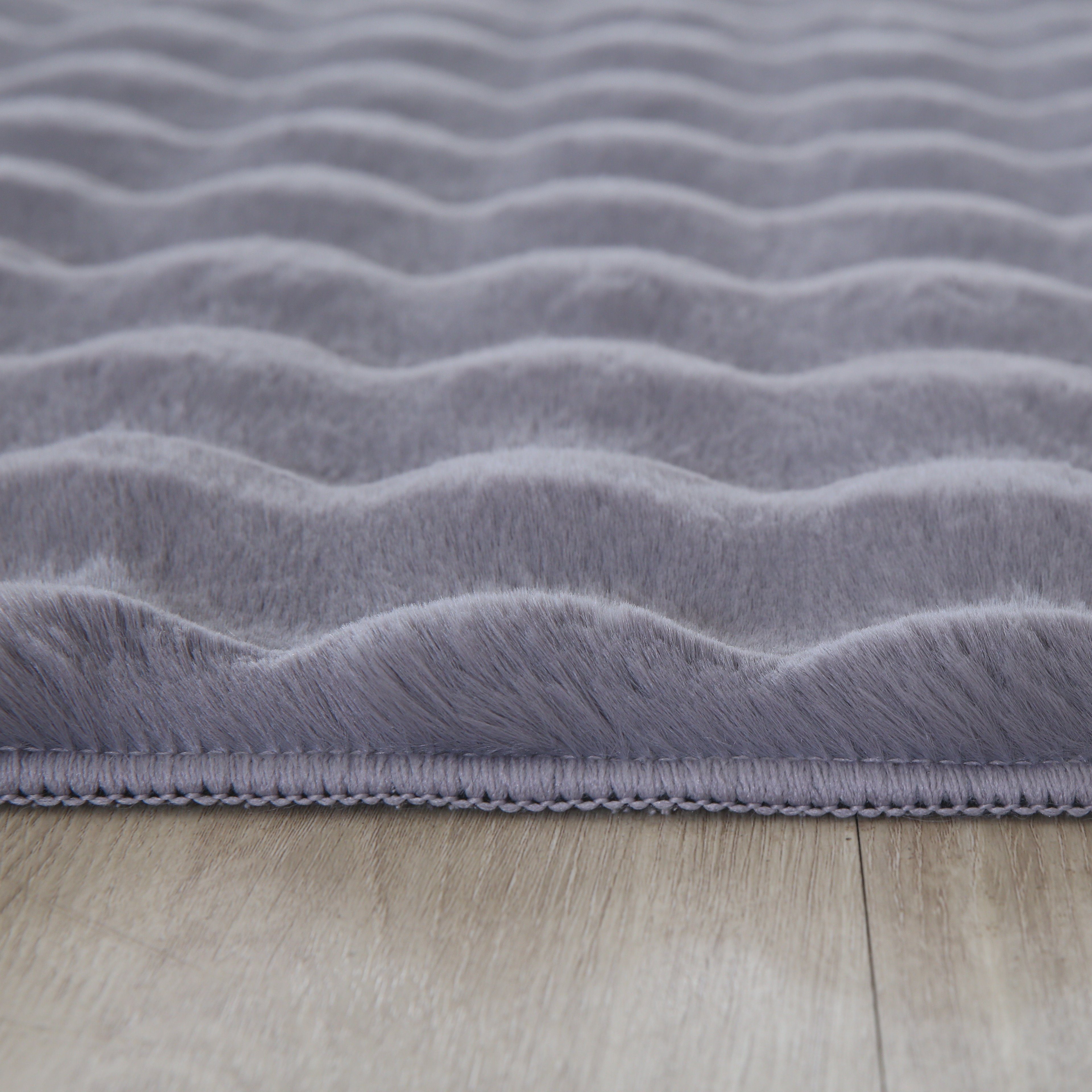 Ayyildiz Teppiche Hochflor-Teppich AMBIANCE 5110, auch als Läufer, rechteckig, Höhe: 25 mm, Fell Haptik / Besonders weich / Dicker Flor / Pflegeleicht