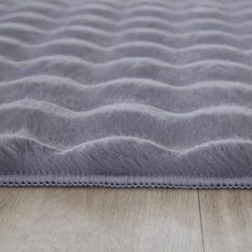 Hochflor-Teppich AMBIANCE 5110, Ayyildiz Teppiche, rechteckig, Höhe: 25 mm, Besonders weich / Dicker Flor / Pflegeleicht