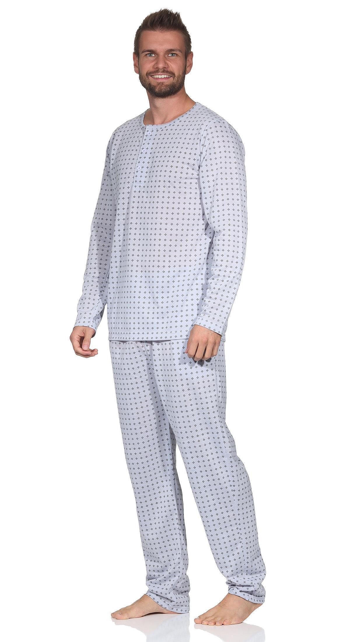 EloModa Pyjama Herren Pyjama Set Shirt günstig online kaufen