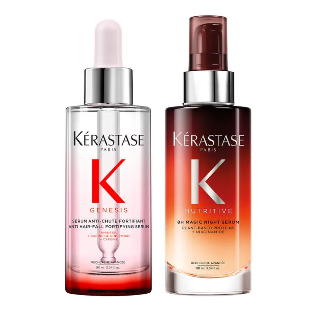 Kérastase Haarpflege-Set Kérastase Serum Set Anti Haarausfall Night Serum Pflege - Genesis, 2-tlg., reichhaltig