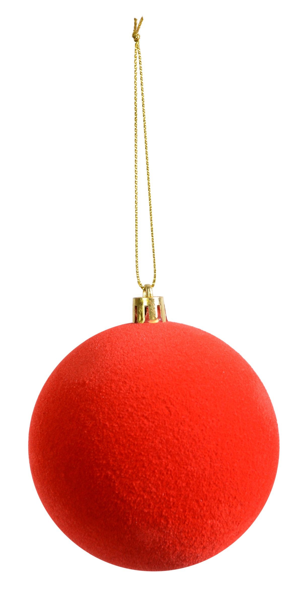 RIFFELMACHER & WEINBERGER Weihnachtsbaumkugel Samtkugeln 3er Set, 10cm Rot, günstig online kaufen