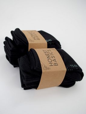 HONEST BASICS Socken 4er-Pack, aus OCS zertifizerter Bio-Baumwolle