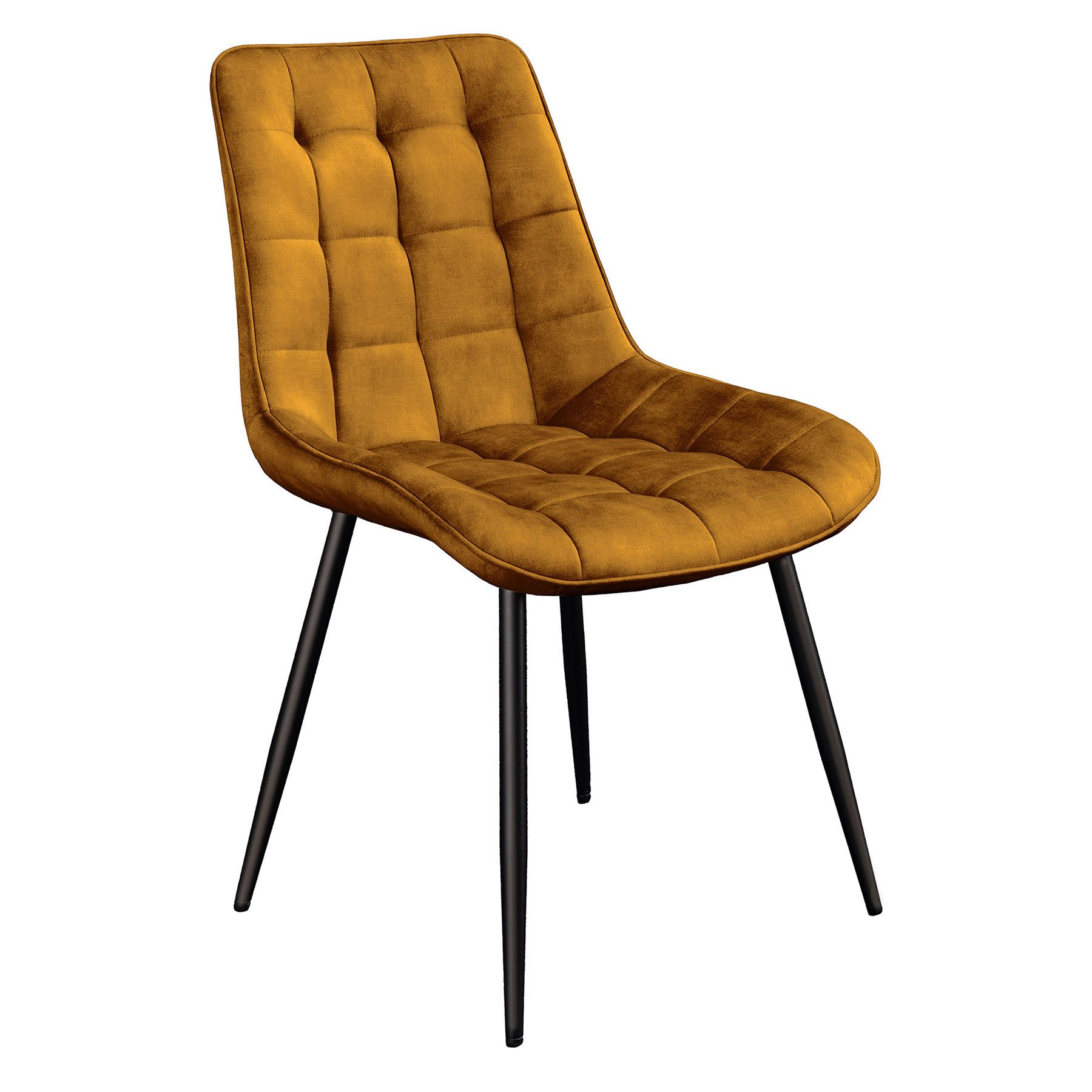 riess-ambiente Esszimmerstuhl ROADSTAR senfgelb / schwarz günstig online kaufen