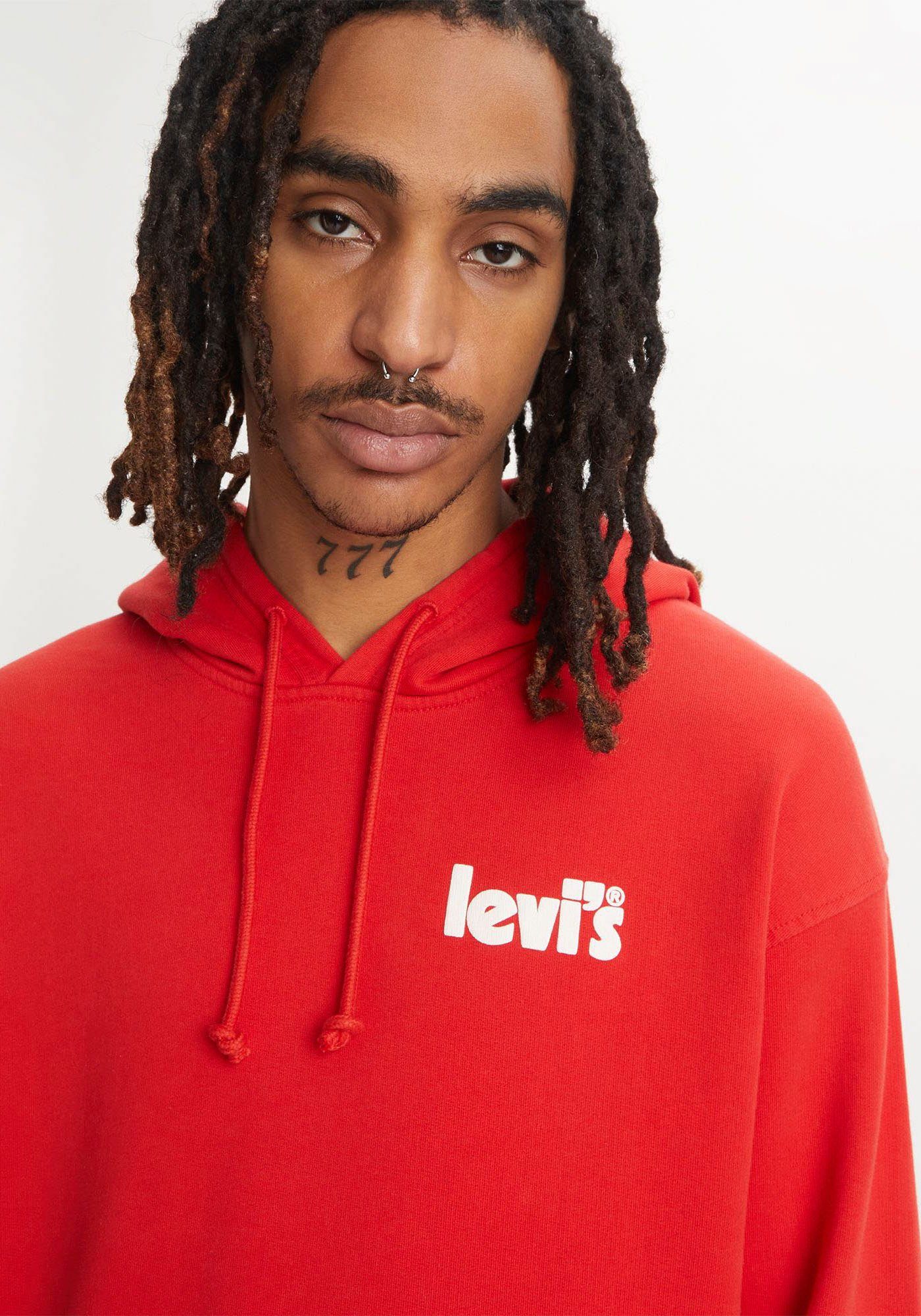 Interpretation Levi's® RELAXED Poster-Logos mit reds Levi's® GRAPHIC des einer modernen Hoodie
