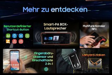 blackview BV9300 Outdoor Smartphone Ohne Vertrag, 15080mAh, schwarz Smartphone (17,02 cm/6,7 Zoll, 21 GB Speicherplatz, 50 MP Kamera, mit Entfernungsmesser)