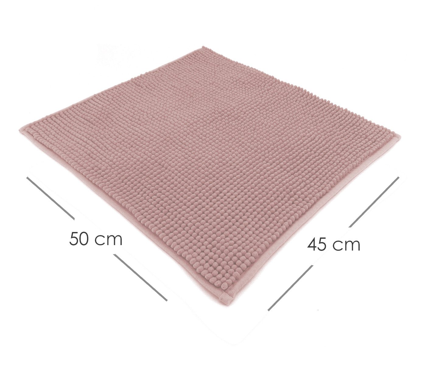 heimtexland Badematte Badvorleger Chenille Badteppich Duschvorleger, günstig online kaufen