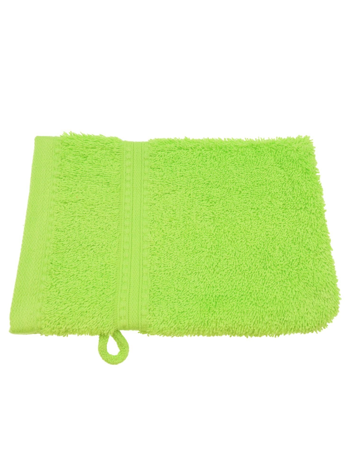 Julie Julsen Handtuch 1-Handtuch-Apfelgrün-Waschhandschuh 15 x 21 cm, Bio-B günstig online kaufen