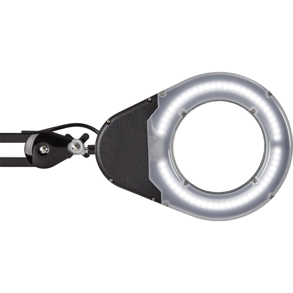 MAUL Standlupe MAUL LED-Lupenleuchte MAULviso, Klemmfuá, schwarz